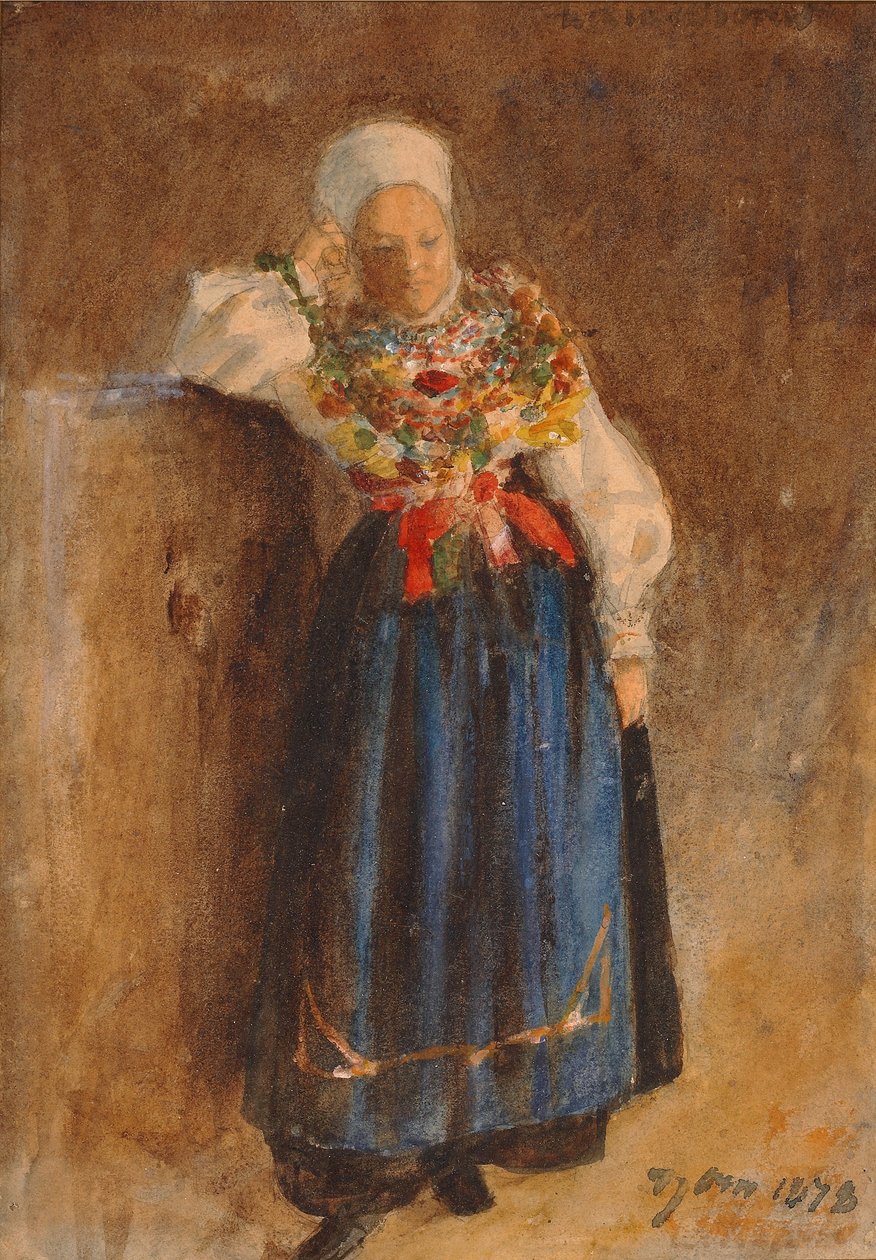 Kopec v kroji od Anders Leonard Zorn