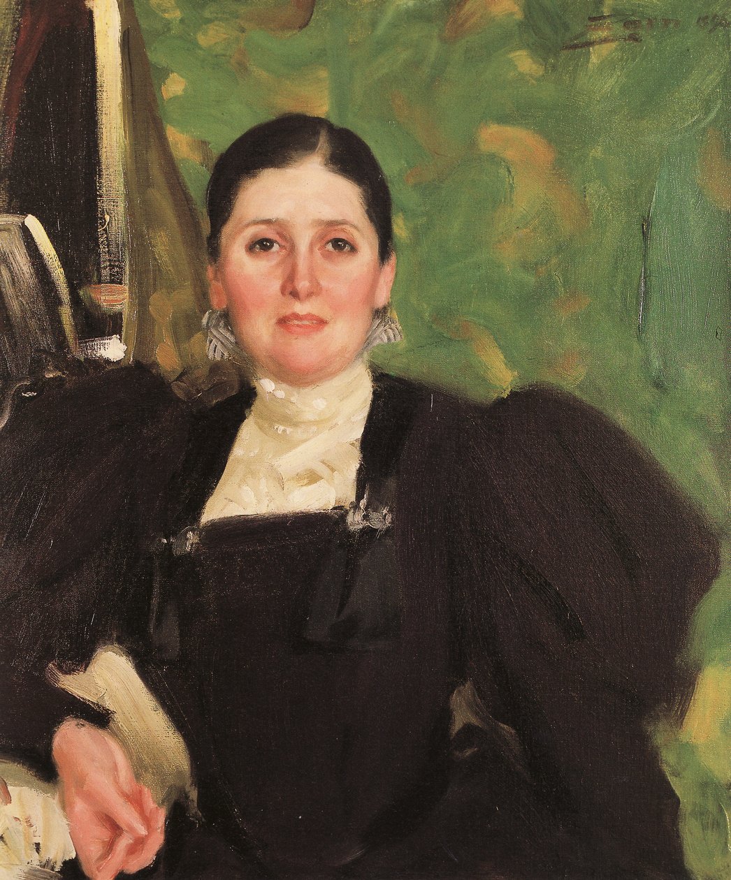 Portrét Marty Marckwaldové od Anders Leonard Zorn
