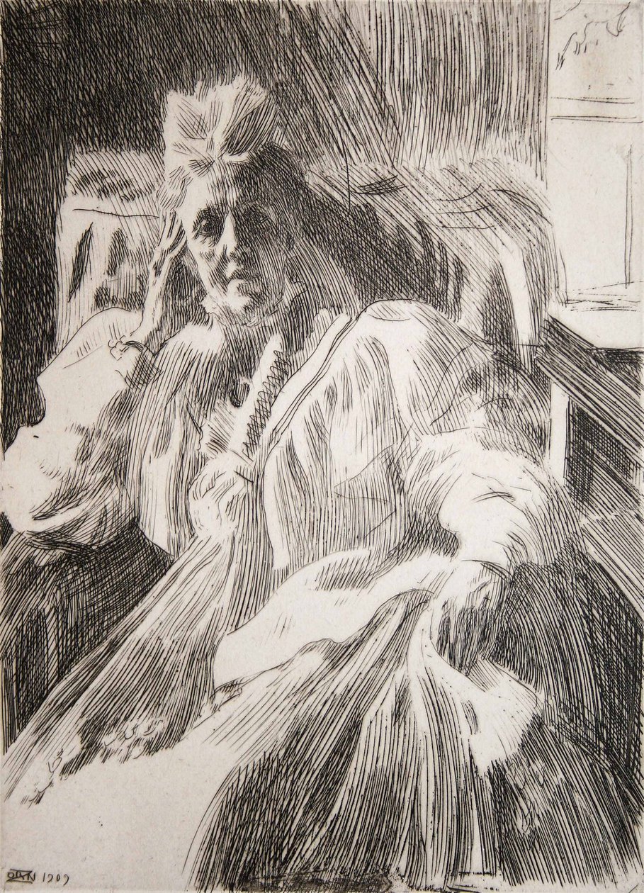 Královna Sofie od Anders Leonard Zorn
