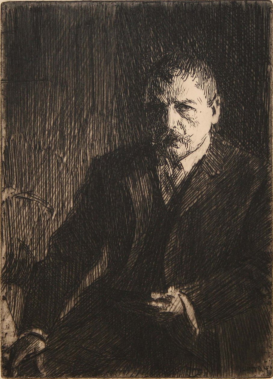 Autoportrét od Anders Leonard Zorn
