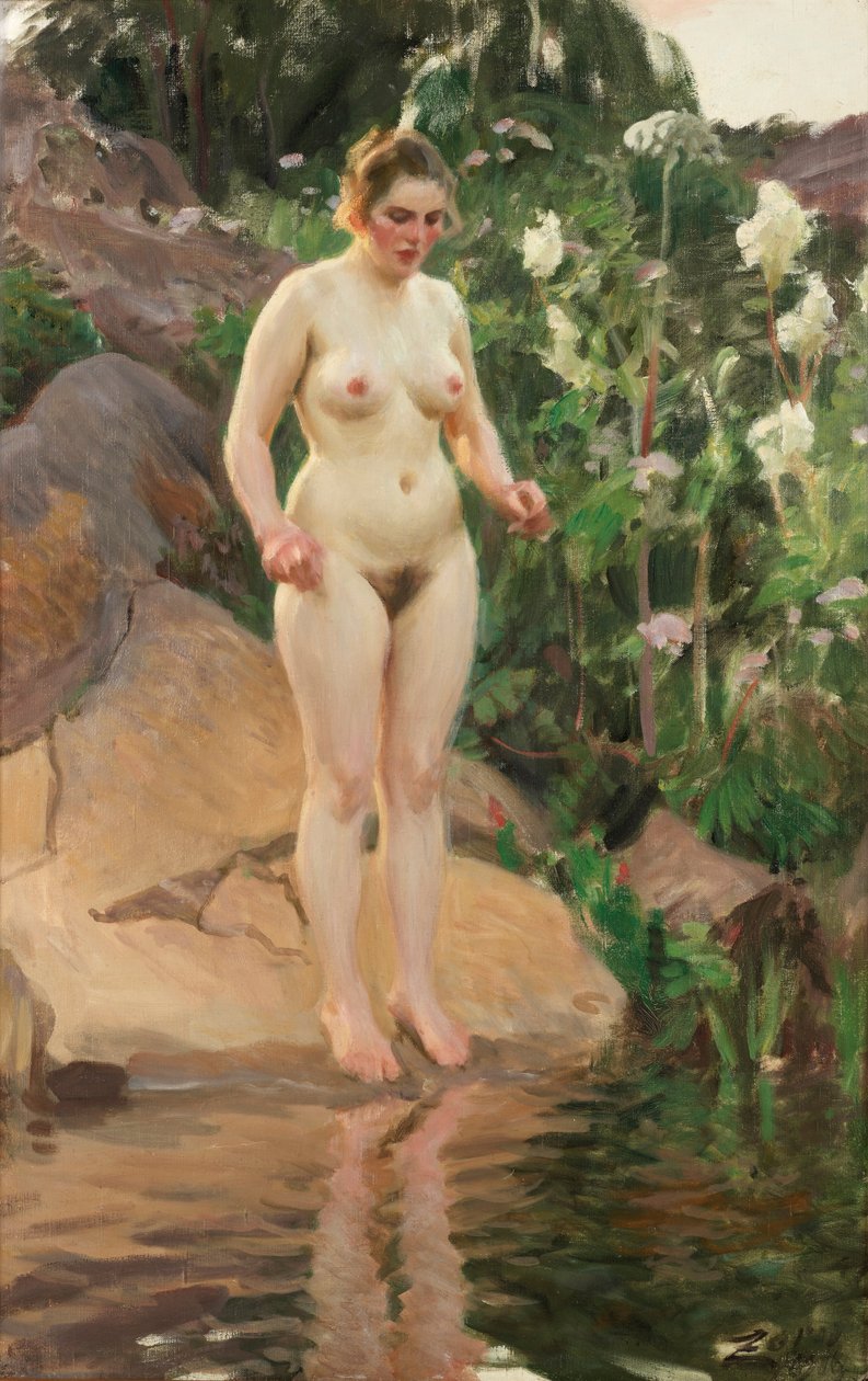 Květiny souostroví od Anders Leonard Zorn