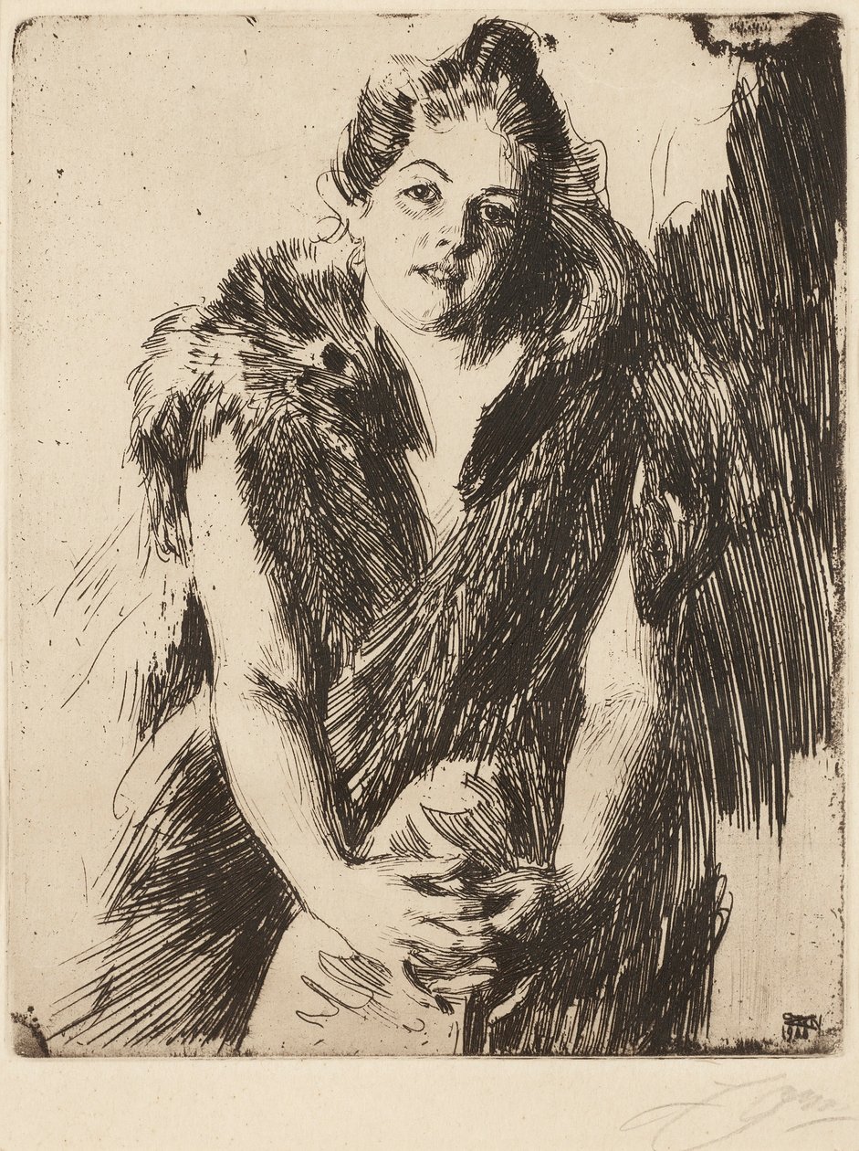 Maja von Heijne od Anders Leonard Zorn