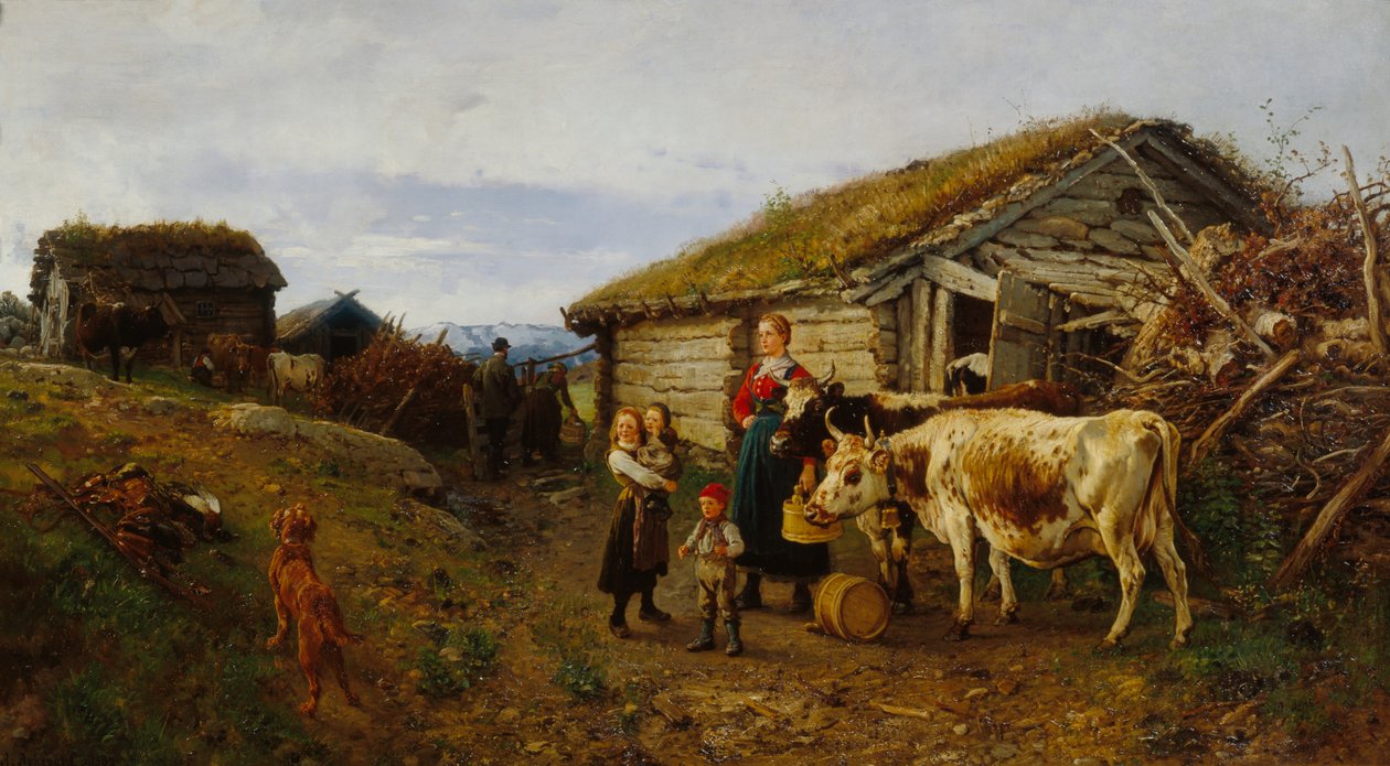 Na horské pastvině od Anders Askevold