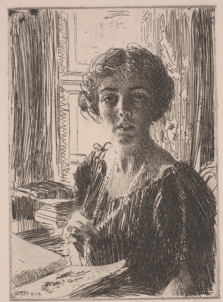Švédská korunní princezna od Anders Leonard Zorn