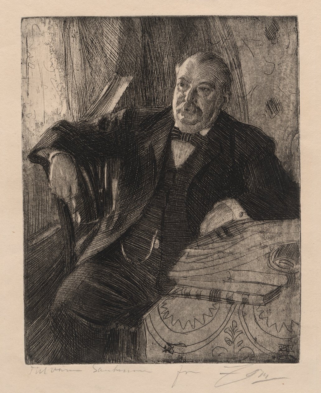 Grover Cleveland od Anders Leonard Zorn