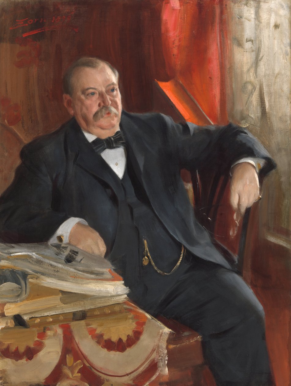 Grover Cleveland od Anders Leonard Zorn