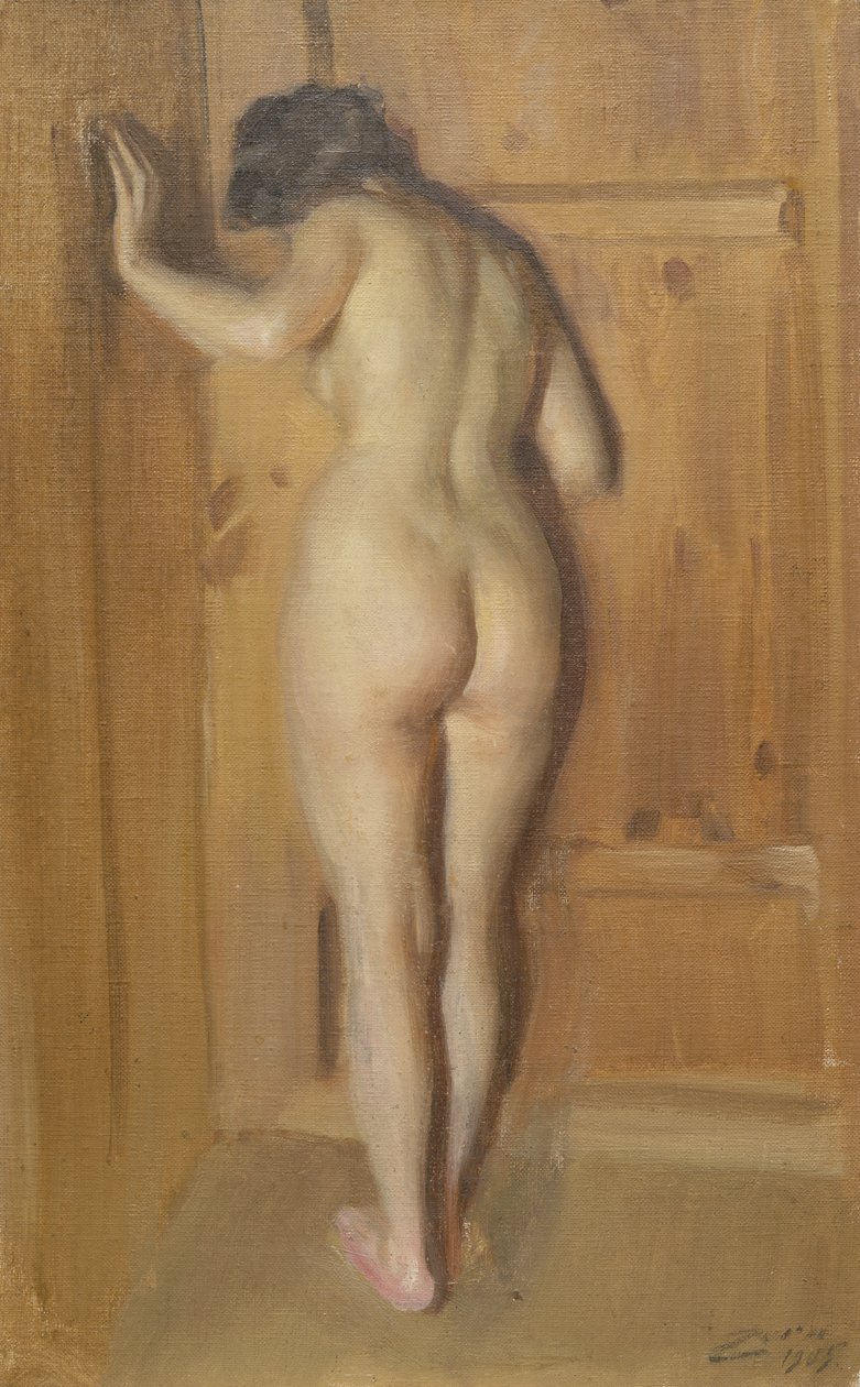 Kuvadorren (Dveře komory) od Anders Leonard Zorn
