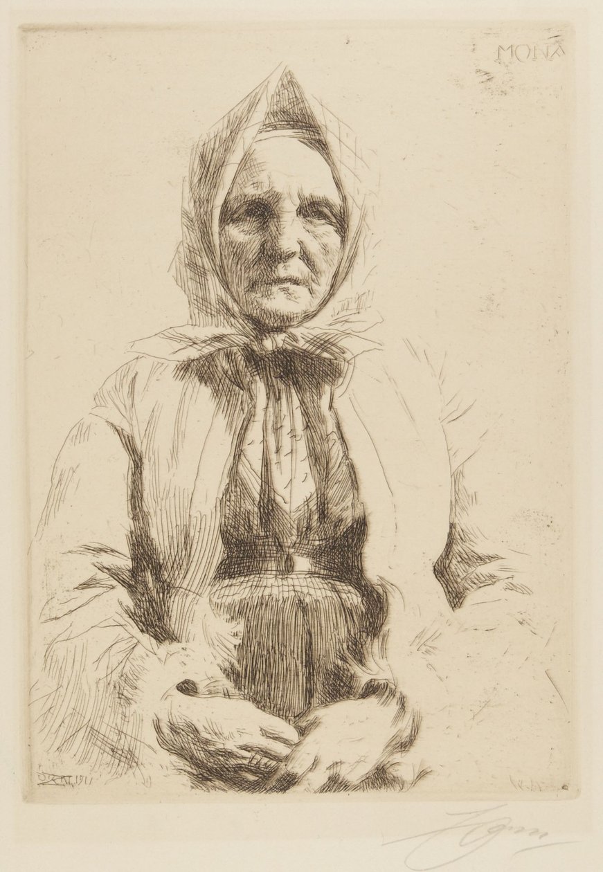 Zde od Anders Leonard Zorn