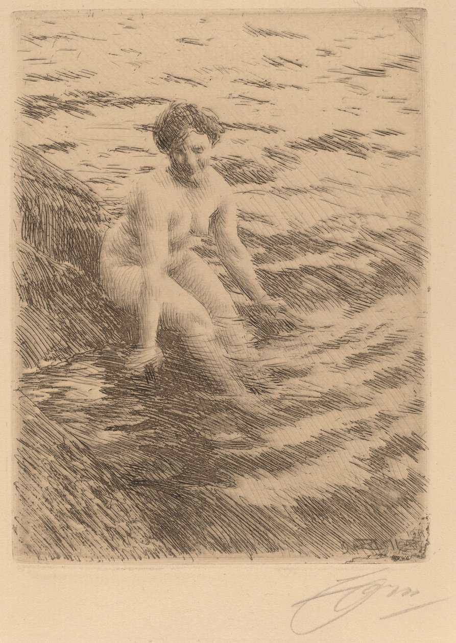 Mokrý, 1911. od Anders Leonard Zorn