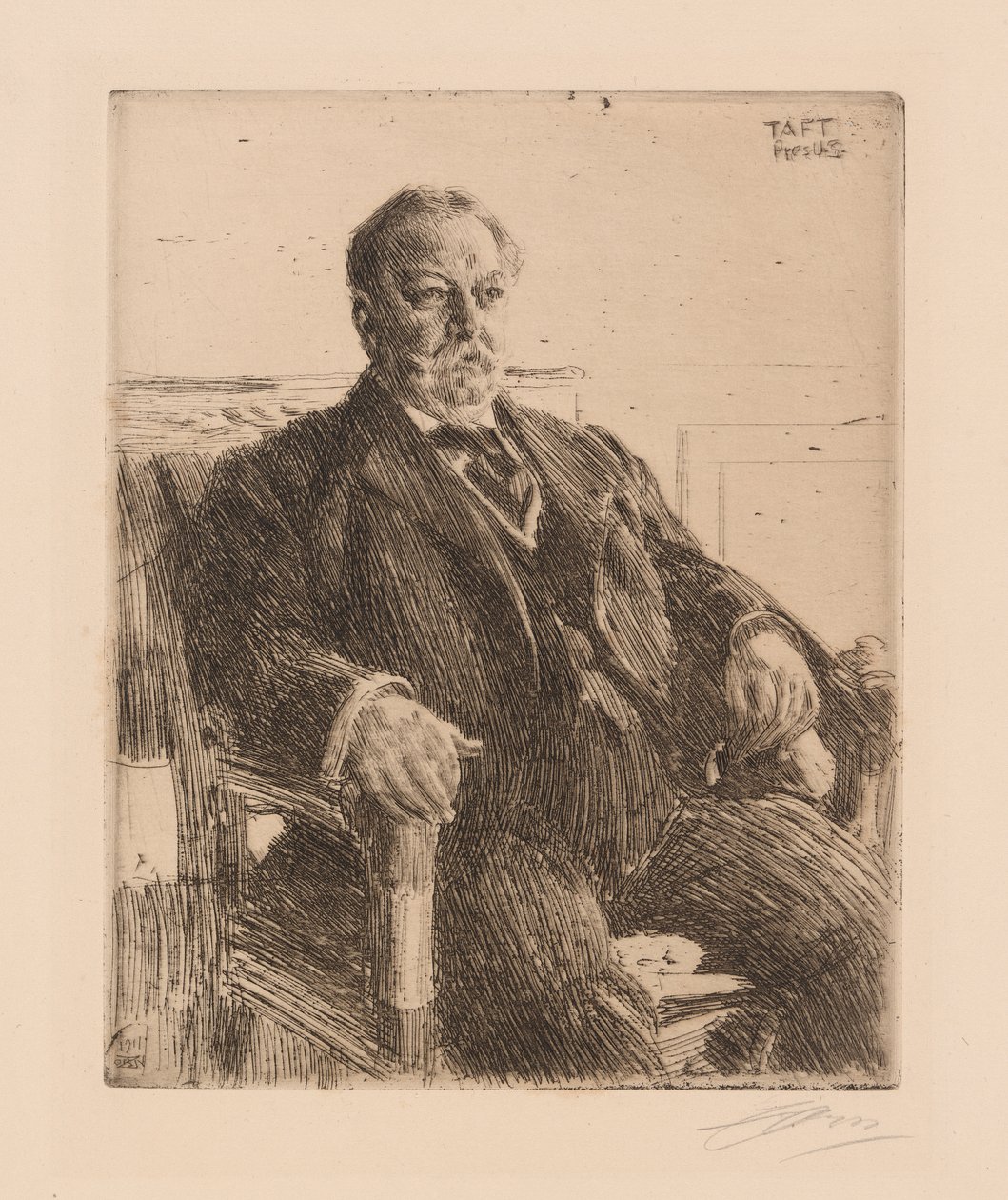 William Howard Taft od Anders Leonard Zorn