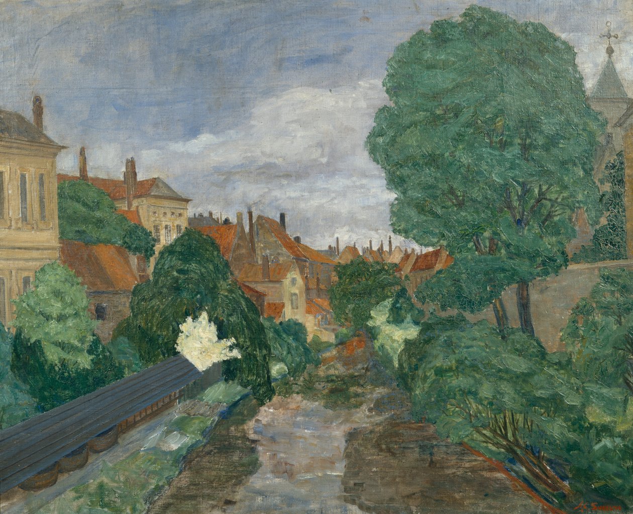 Kanál v Bruggách od Anders Svarstad