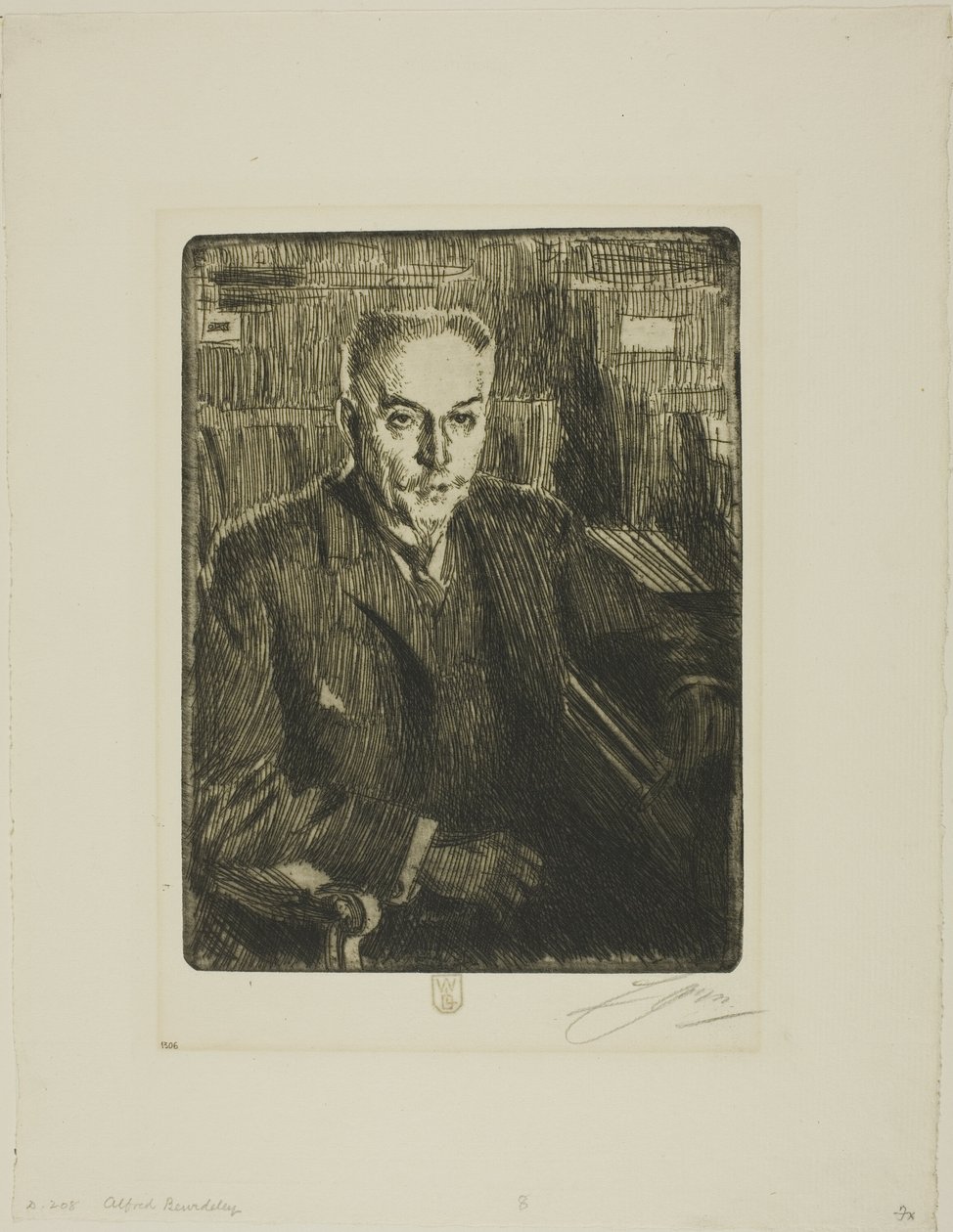 Alfred Beurdeley od Anders Leonard Zorn