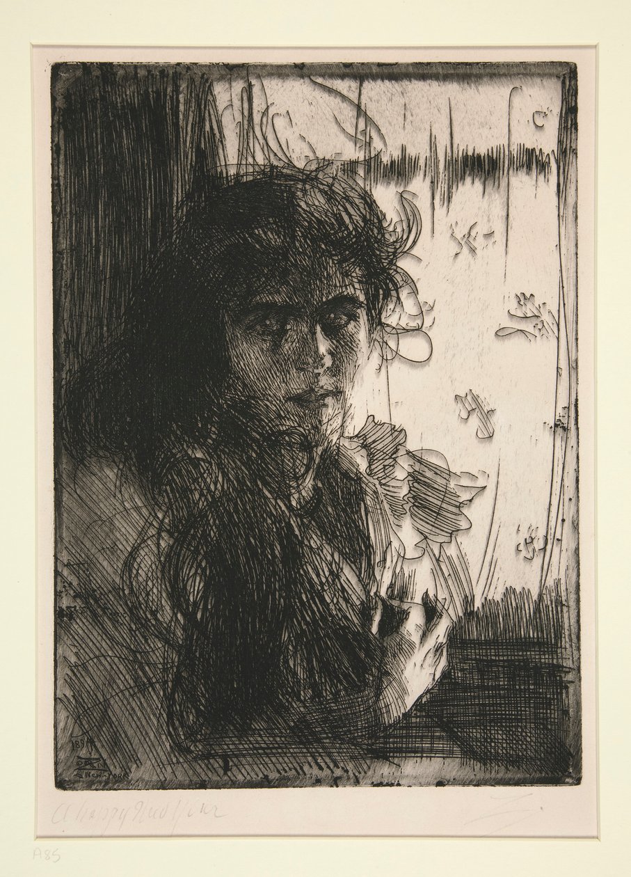 Irská dívka nebo Annie od Anders Leonard Zorn
