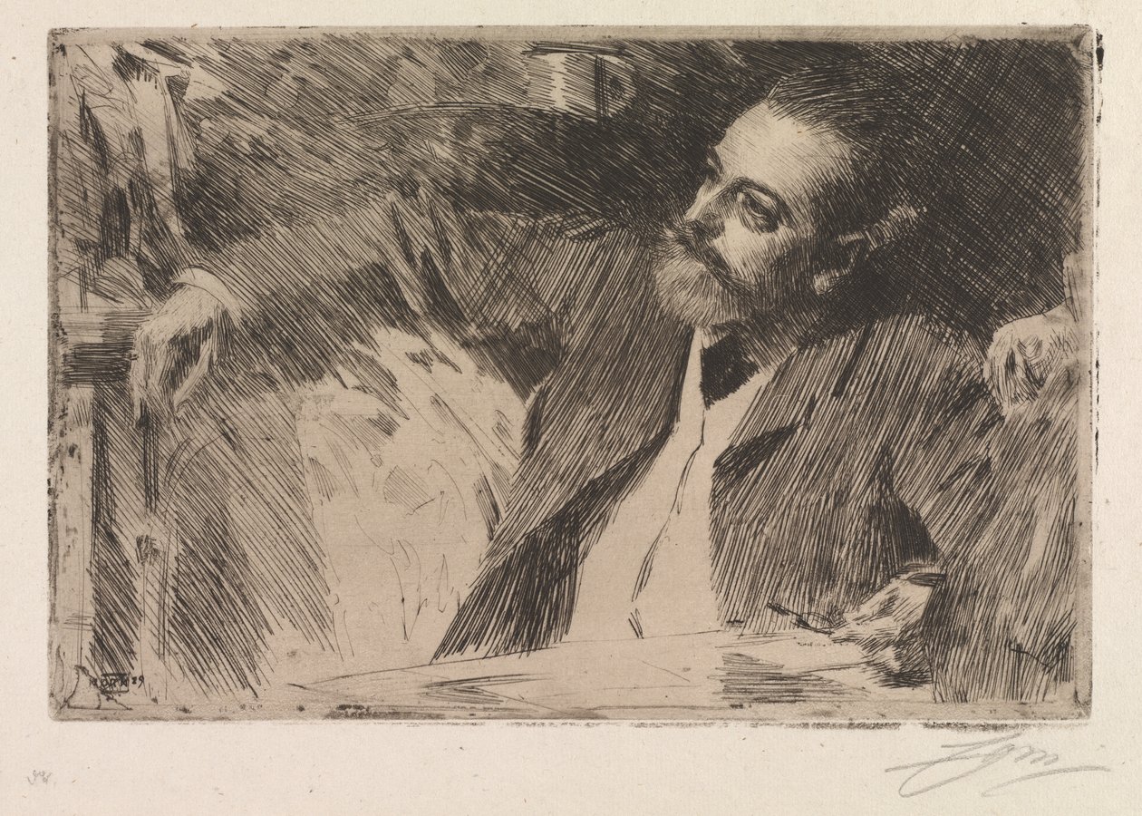 Antonín Proust od Anders Leonard Zorn