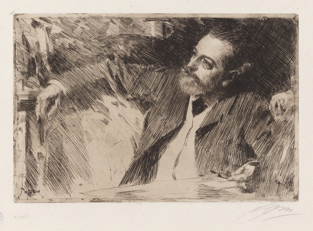 Antonin Proust od Anders Zorn