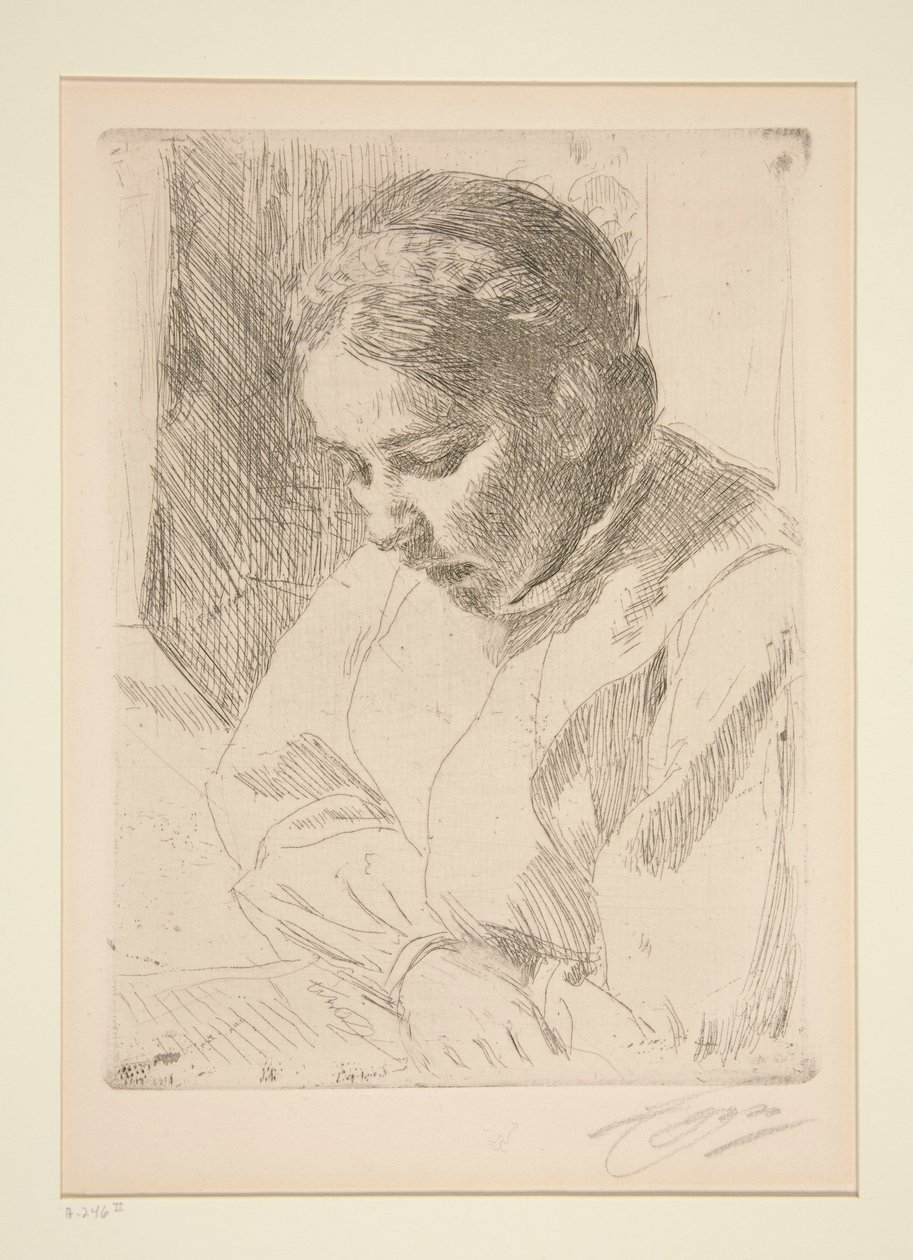 Při modlitbě od Anders Leonard Zorn
