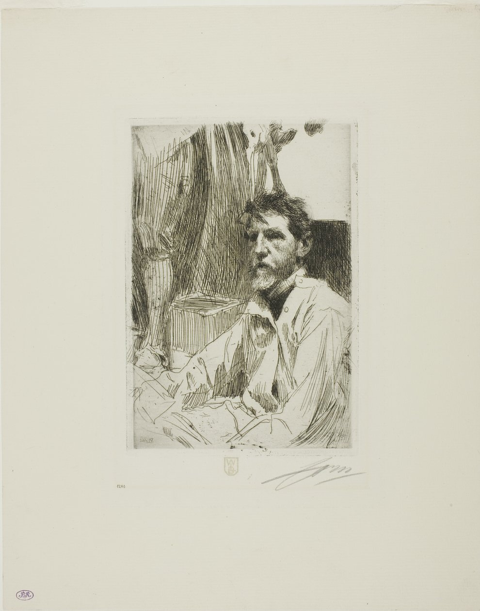 srpna Saint Gaudens I od Anders Leonard Zorn