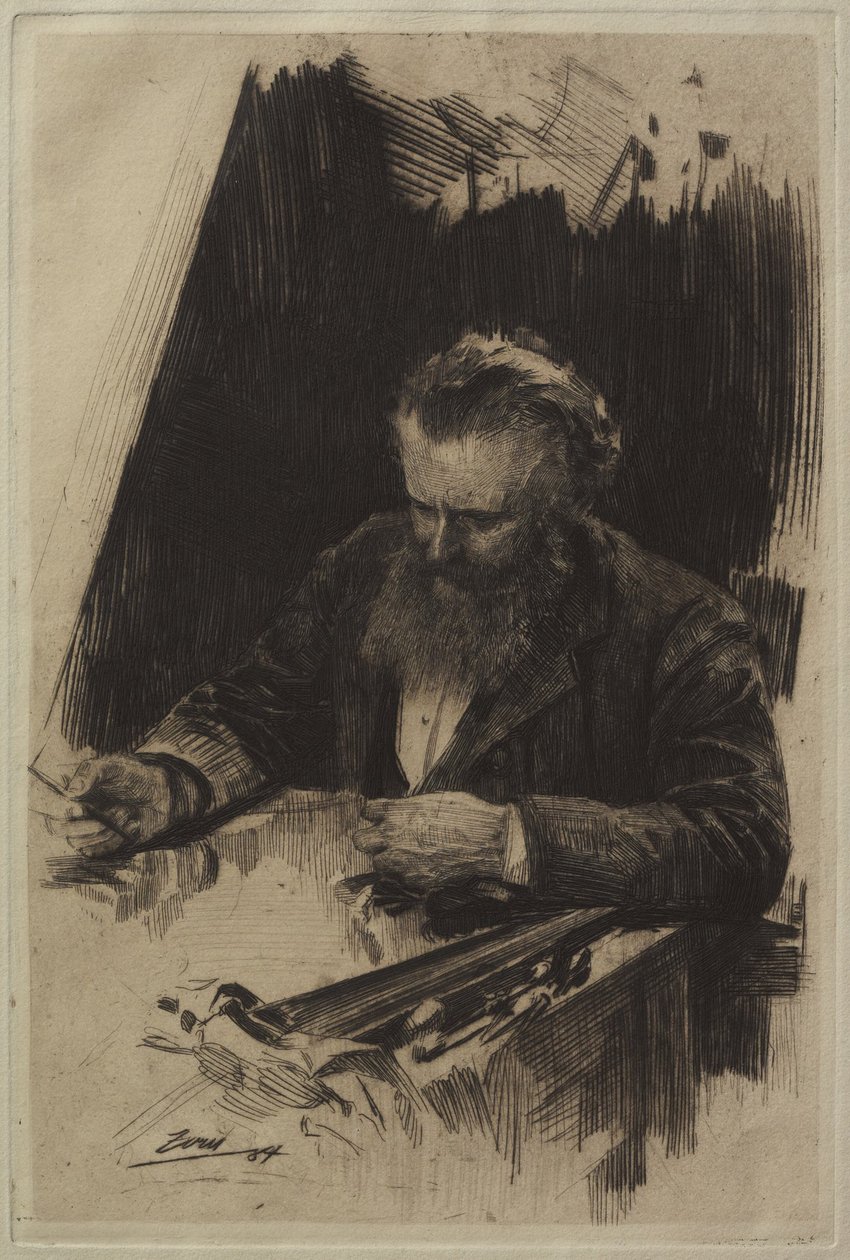Axel Herman Hägg III od Anders Zorn