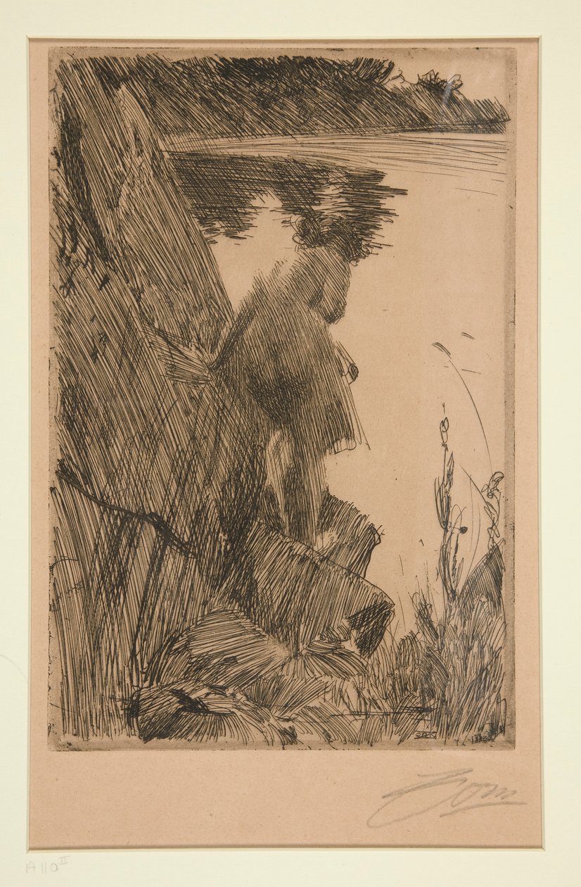 Koupání (Večer) III od Anders Leonard Zorn