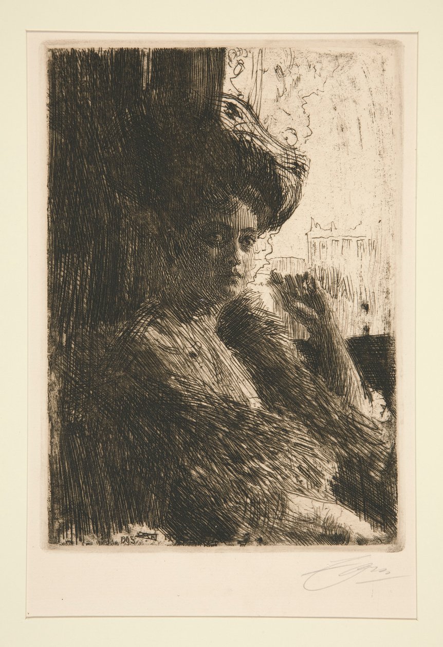 Betty Nansenová od Anders Leonard Zorn