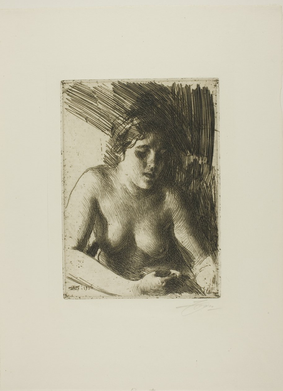 poprsí od Anders Leonard Zorn