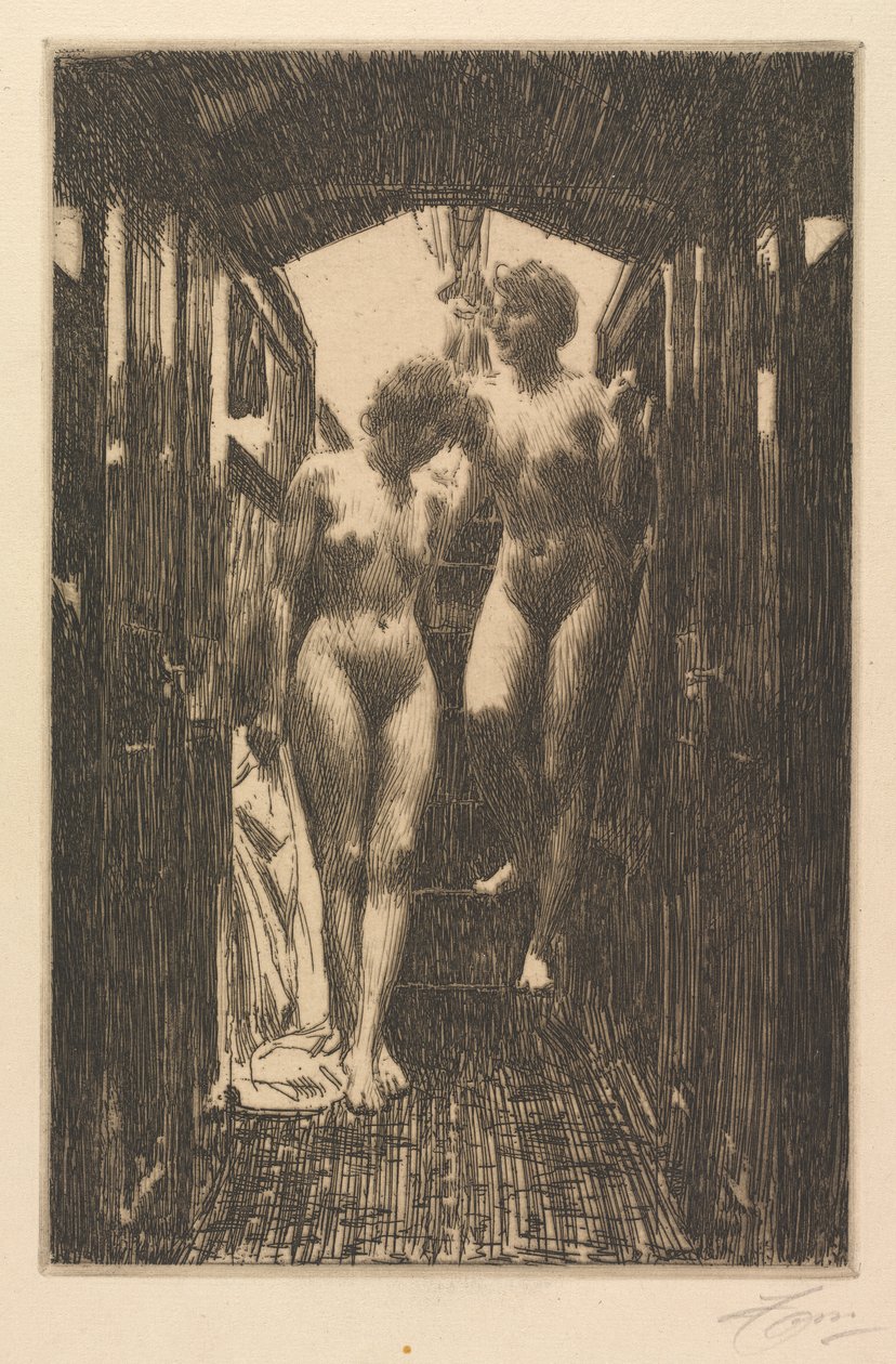 Chata od Anders Leonard Zorn