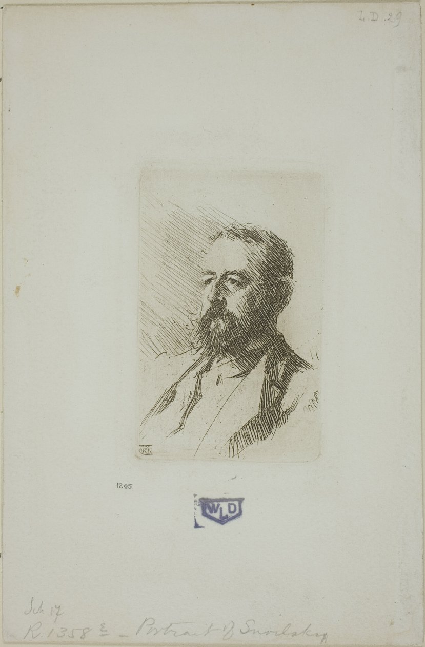 Carl Snoilsky od Anders Leonard Zorn
