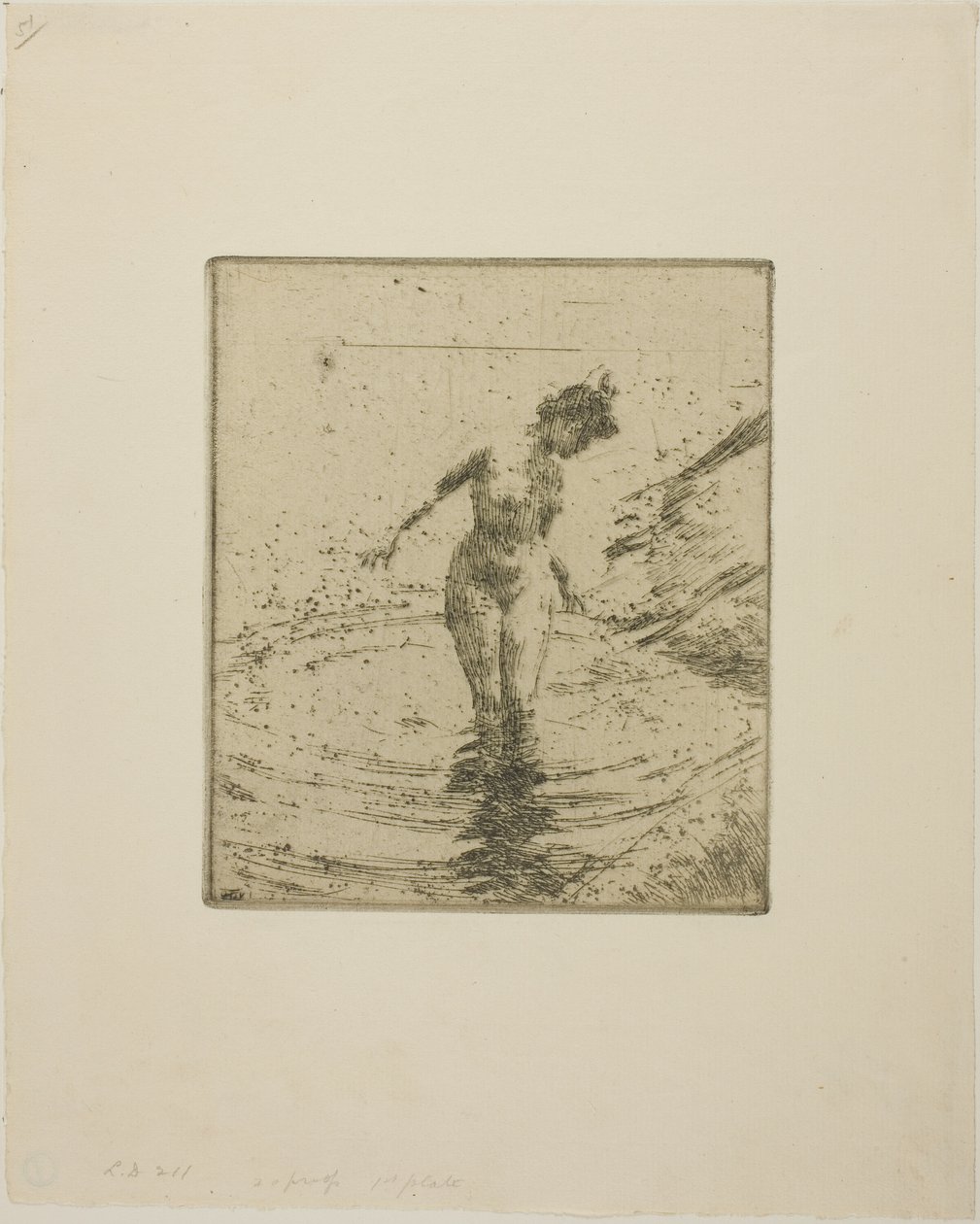Kruhy vody I od Anders Zorn
