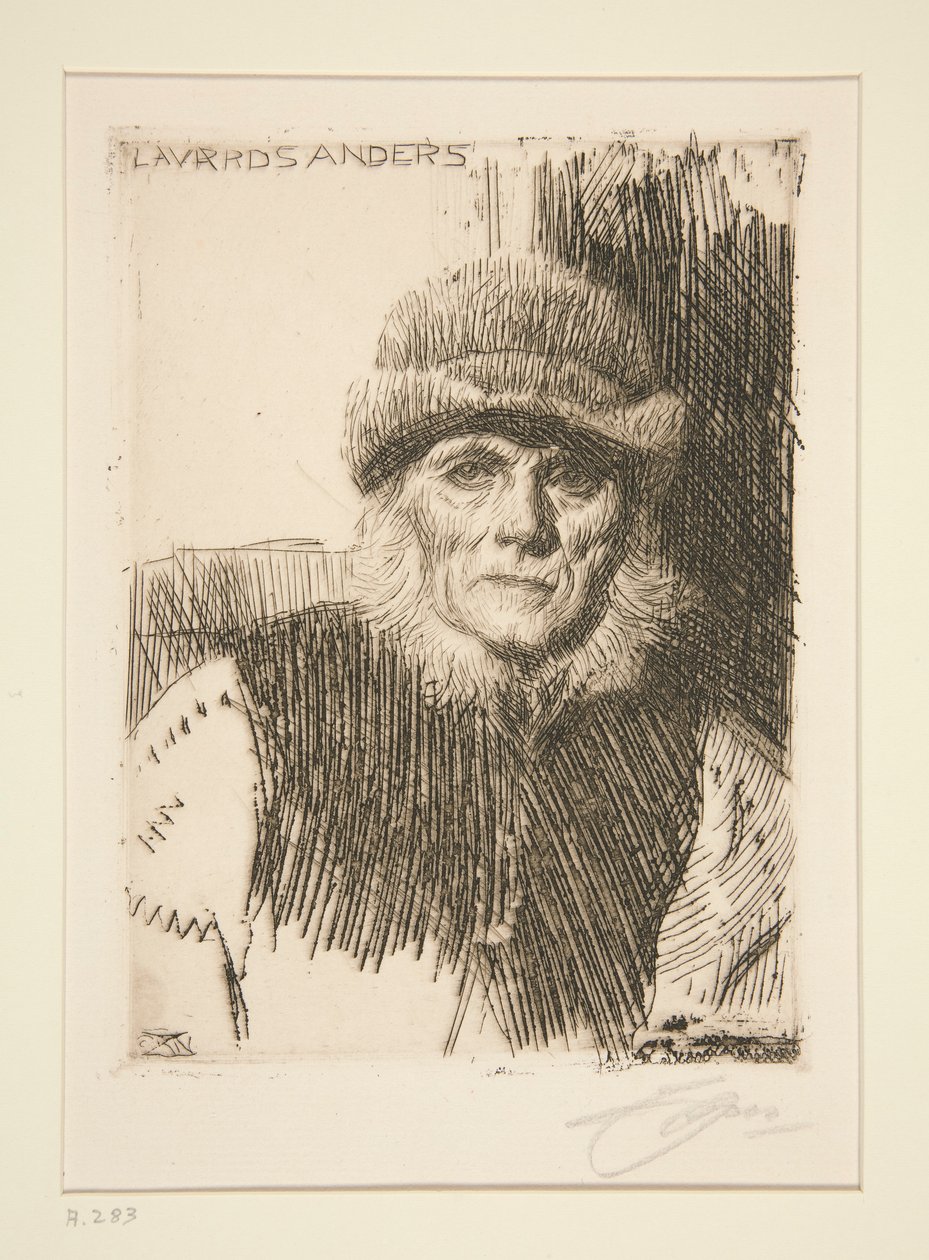 Dalecarlian rolník od Anders Leonard Zorn
