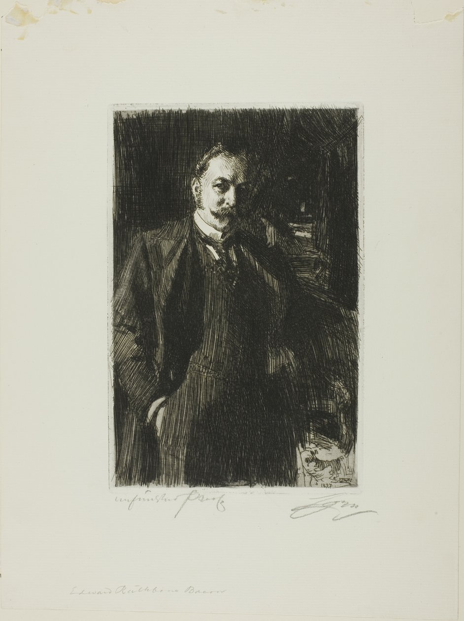 E. R. Bacon od Anders Leonard Zorn