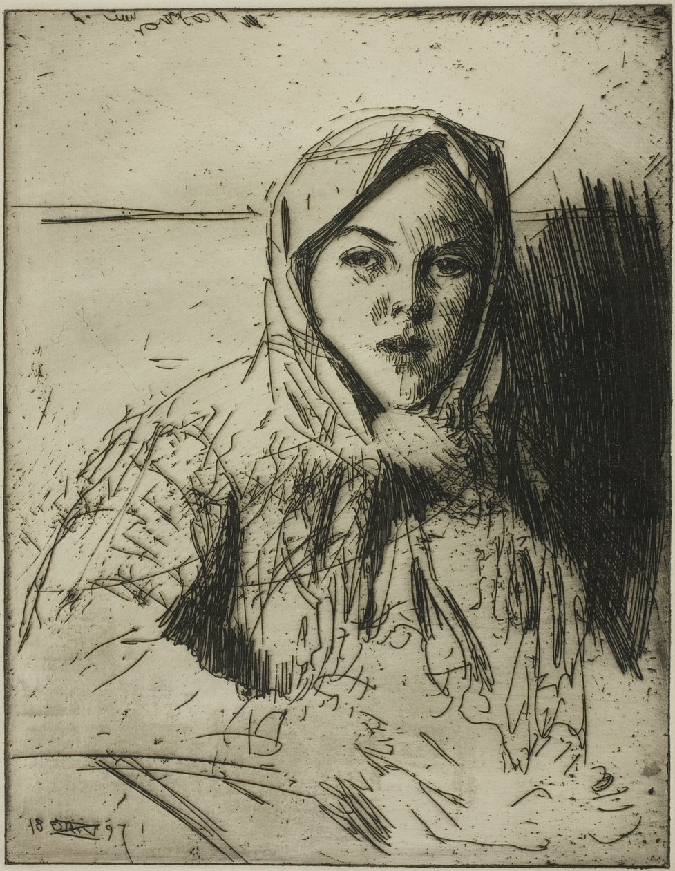 Emma, dívka z Mory od Anders Leonard Zorn