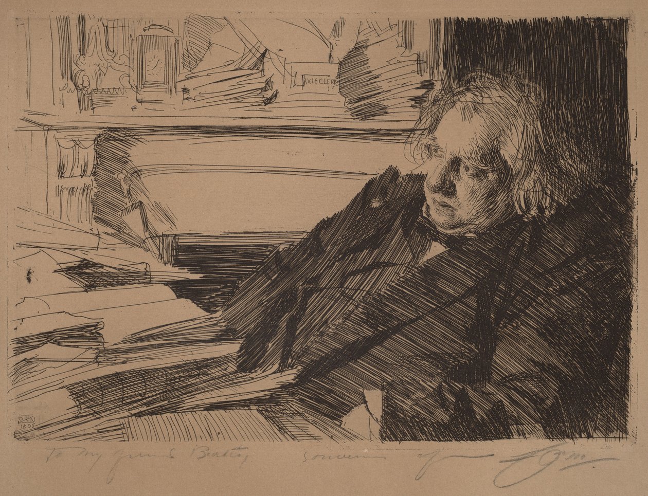Ernest Renan od Anders Zorn