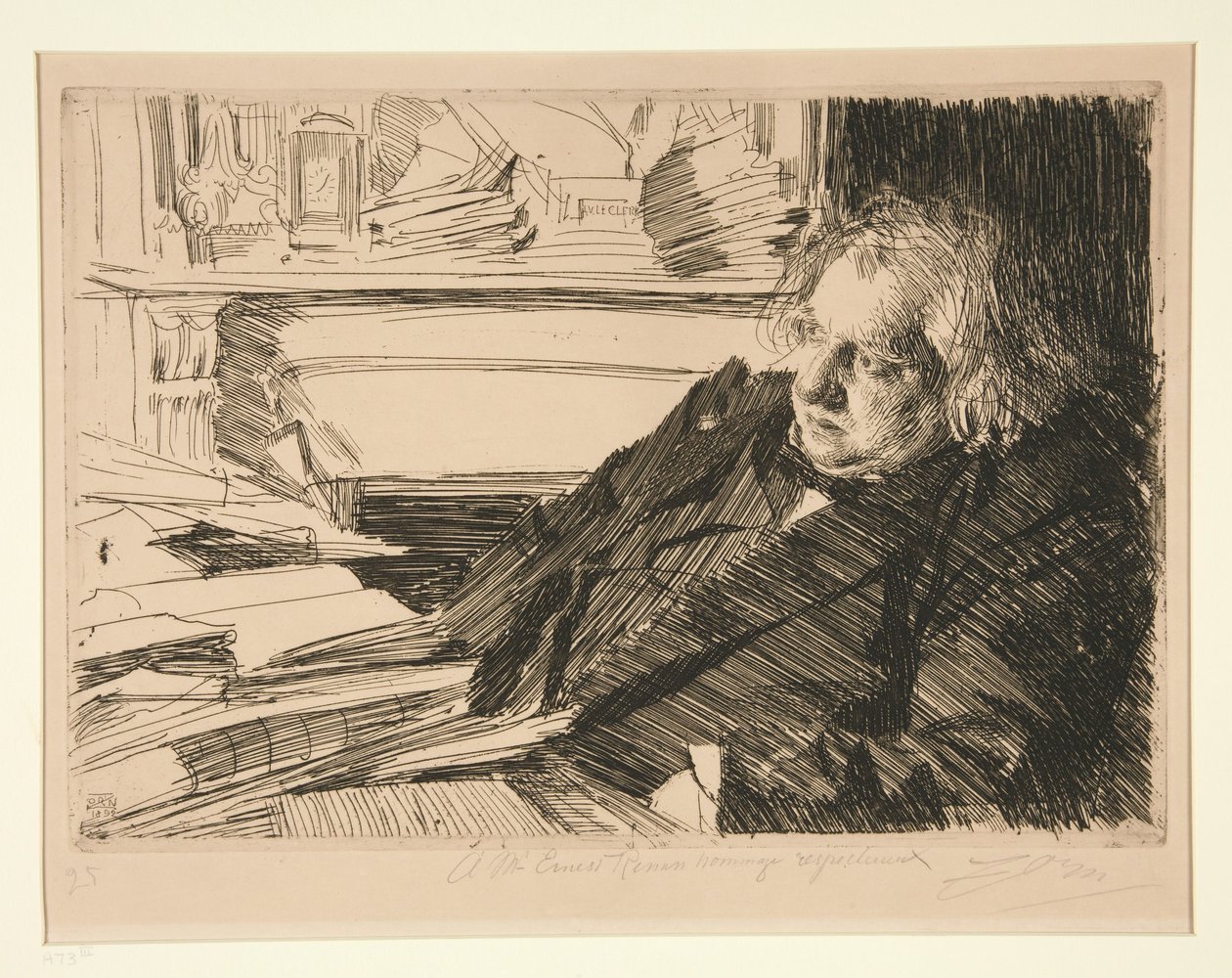 Ernest Renan od Anders Zorn