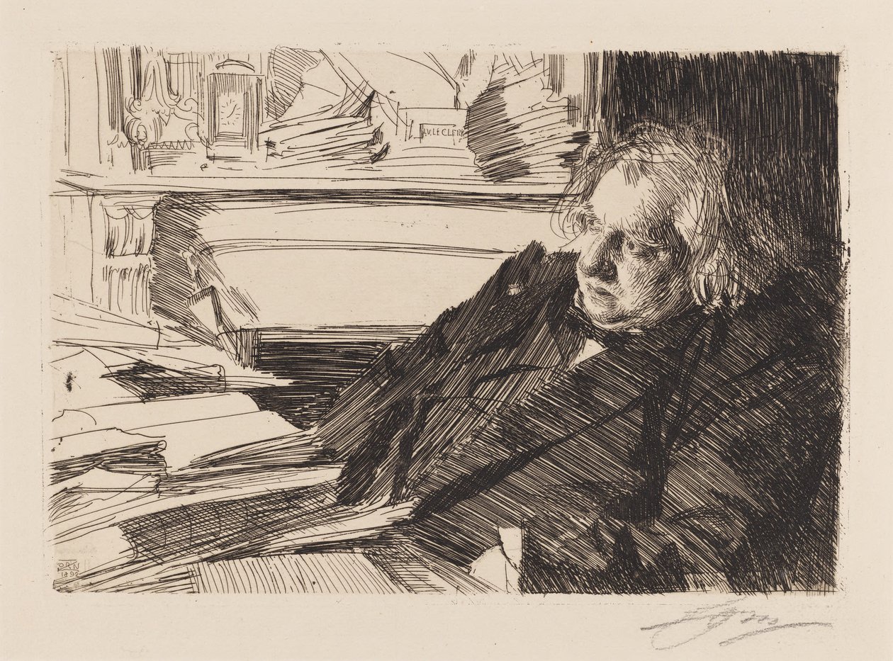 Ernest Renan od Anders Zorn