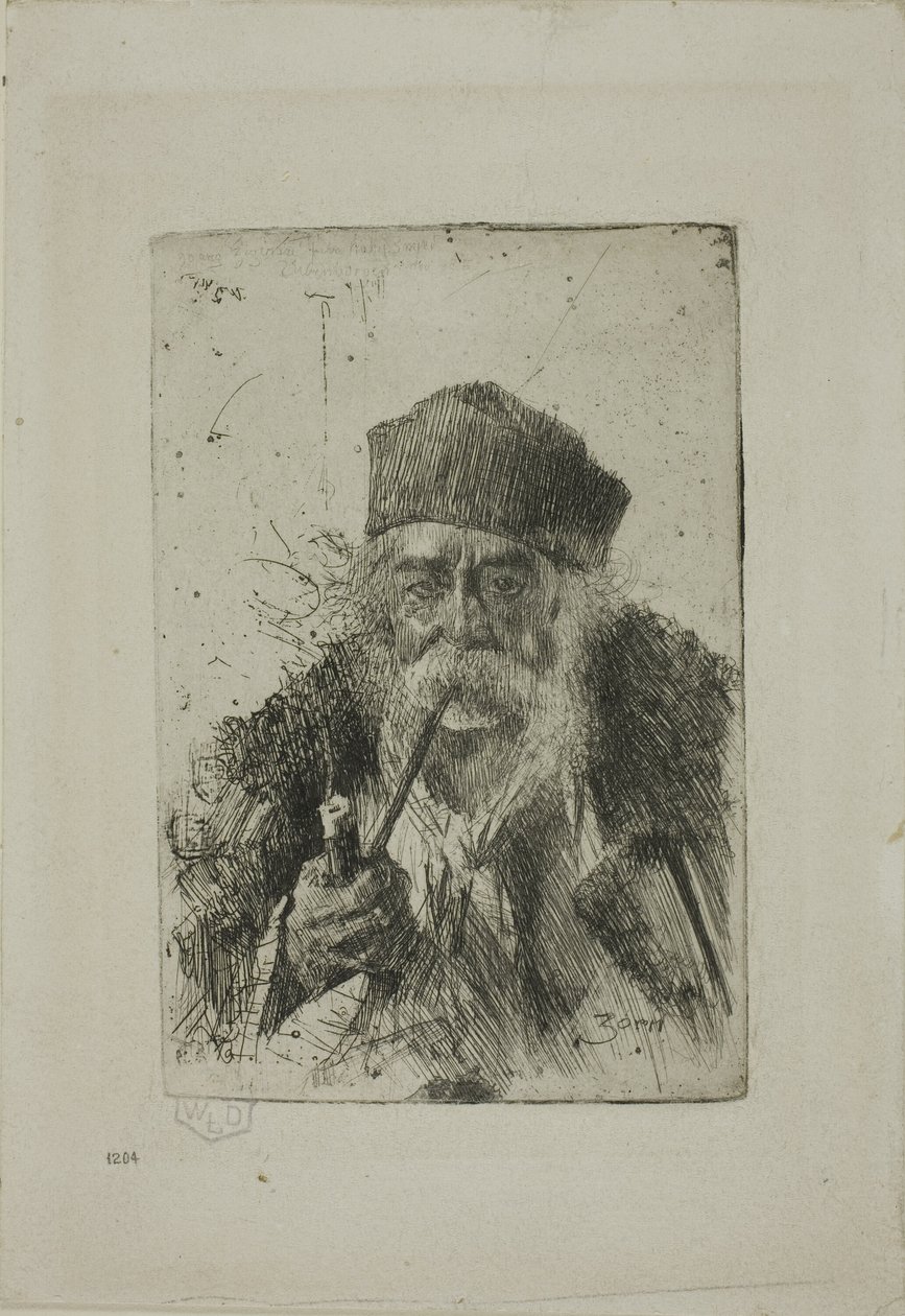 Popravčí z Transylvánie od Anders Leonard Zorn