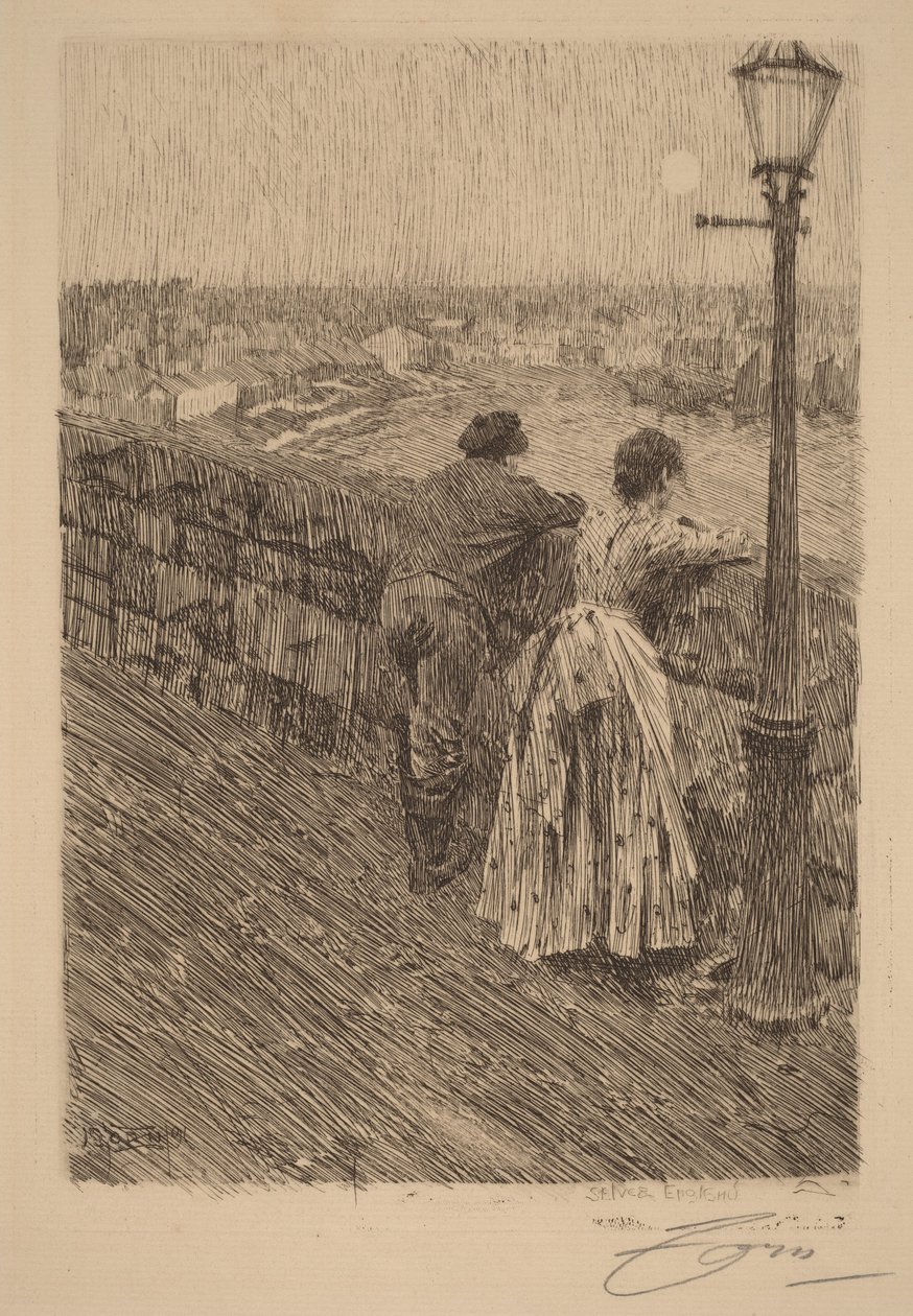 Rybář v Saint Ives od Anders Zorn