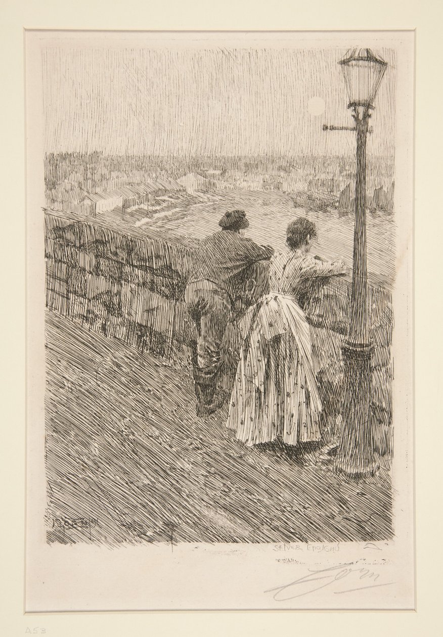 Rybář v St. Ives od Anders Zorn
