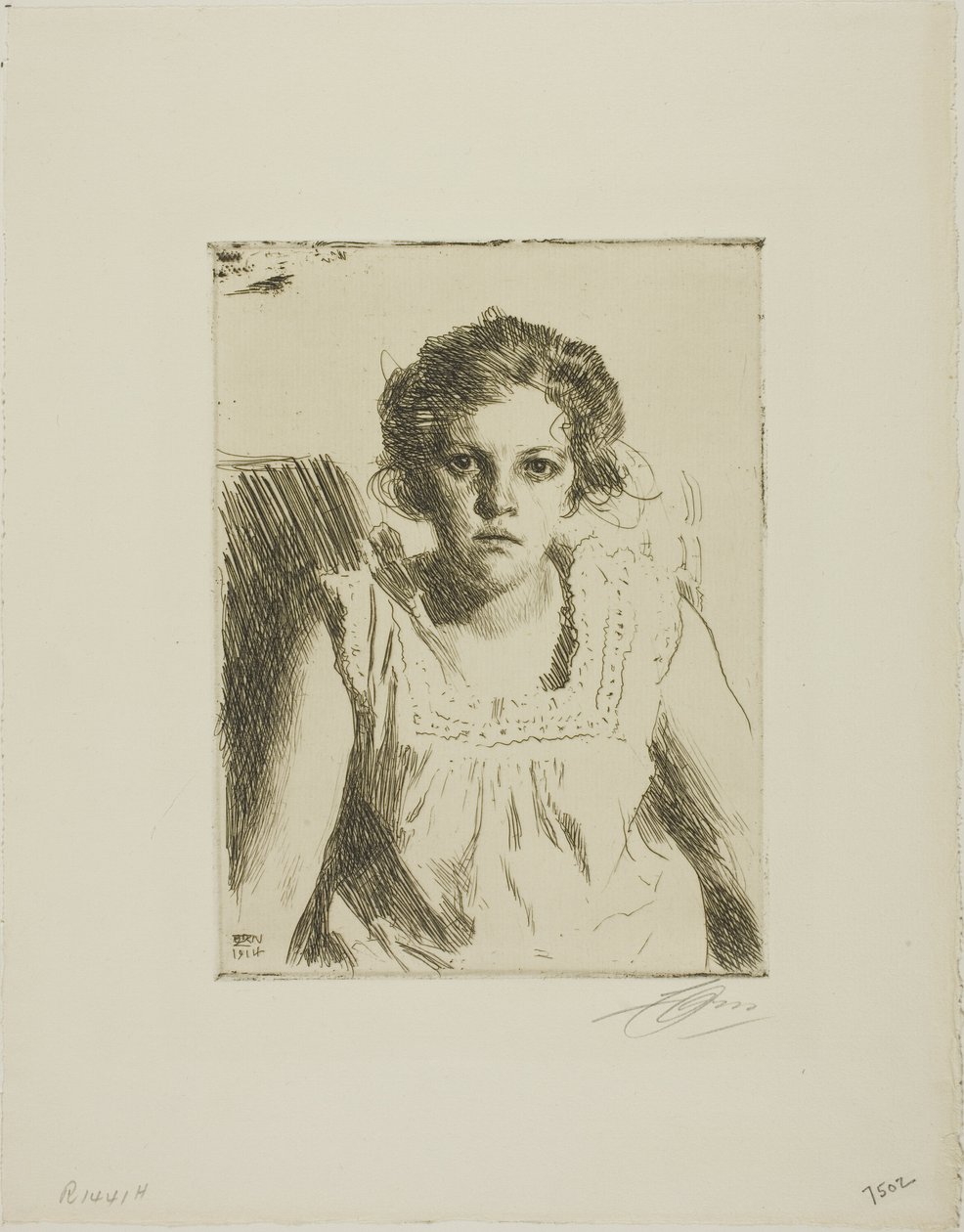 Frida od Anders Leonard Zorn