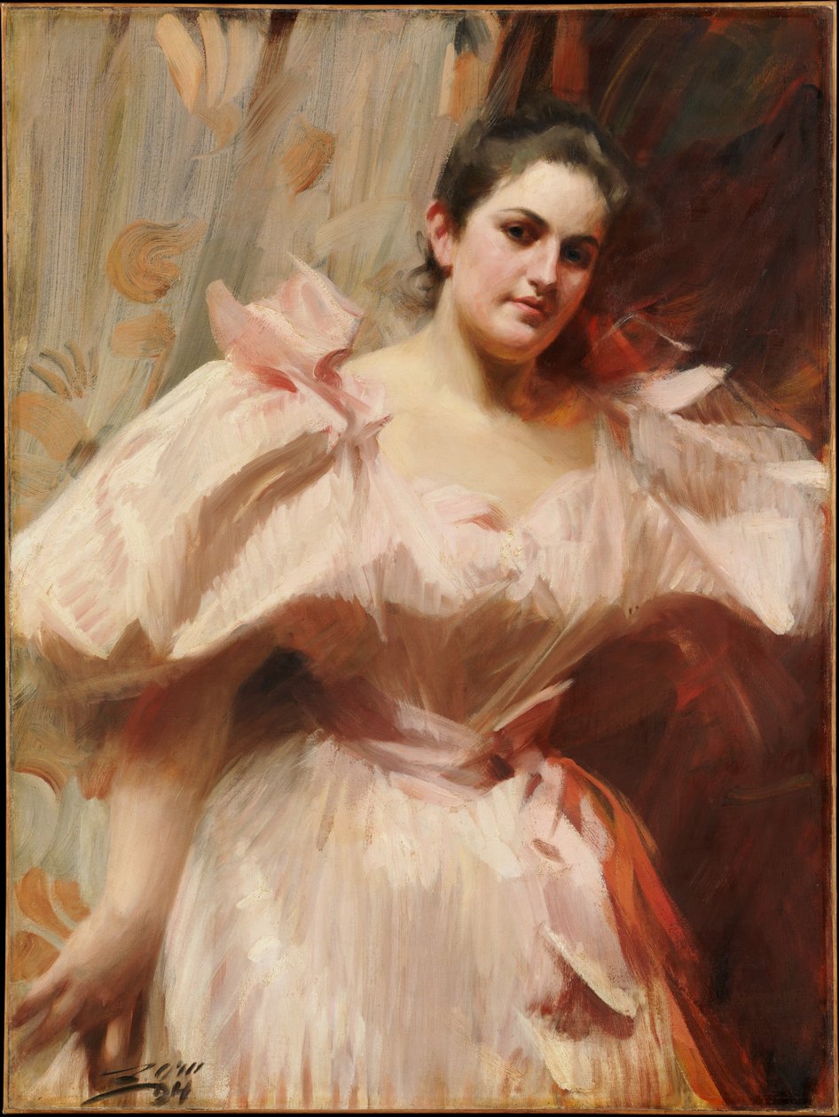 Frieda Schiff (1876-1958), později paní Felix M. Warburg od Anders Zorn