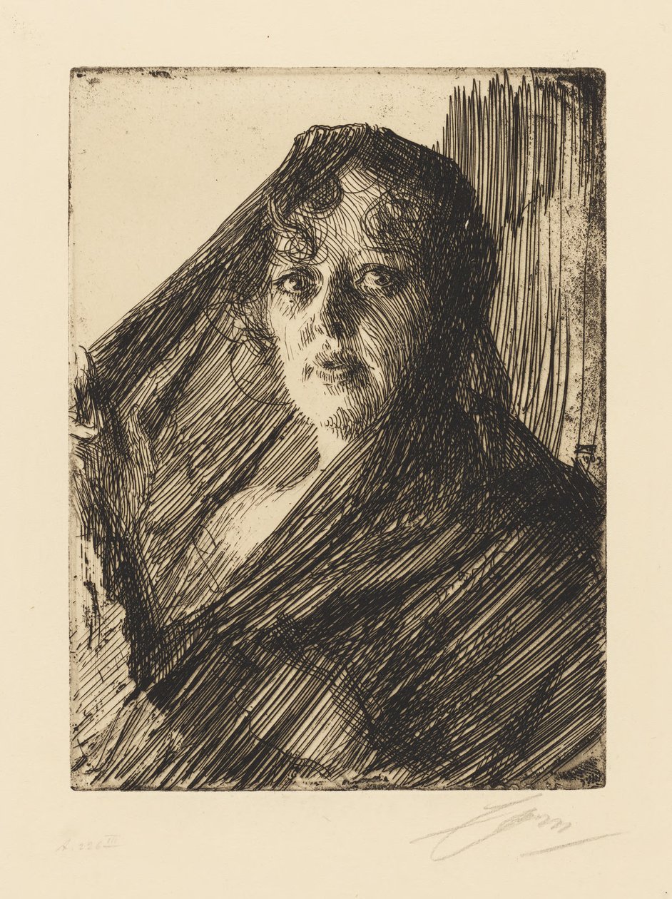 Gerda Lundequist od Anders Zorn