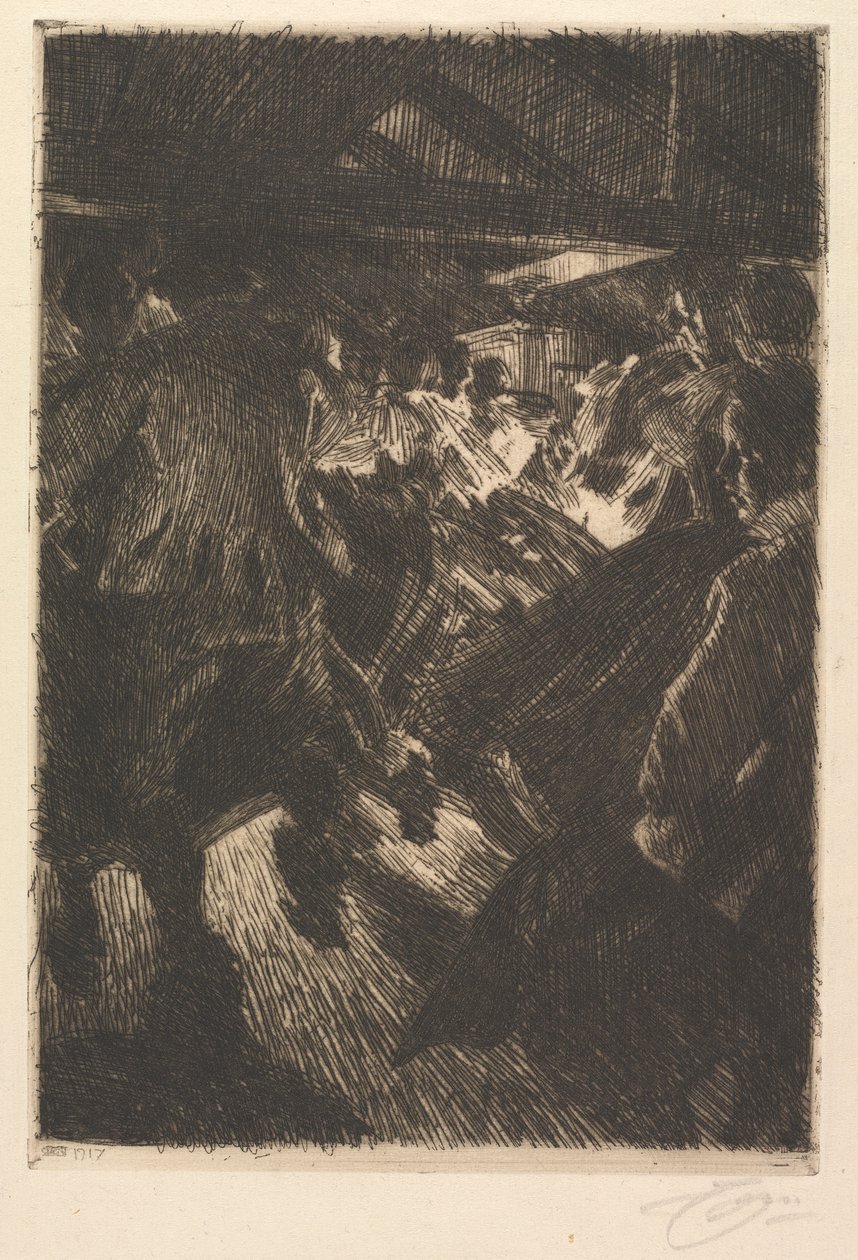 Chata Gopsmor od Anders Leonard Zorn