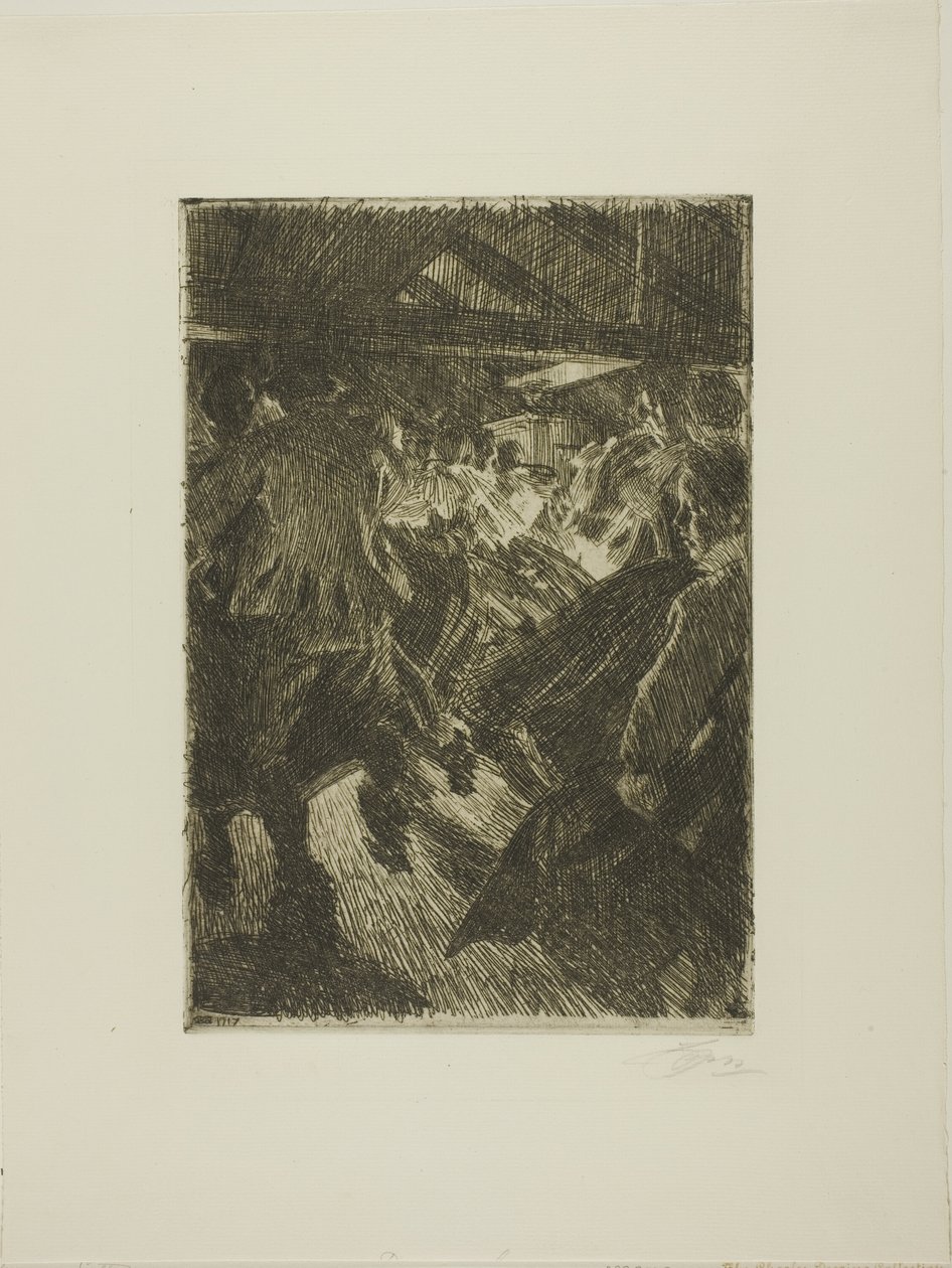 Chata Gopsmor od Anders Leonard Zorn