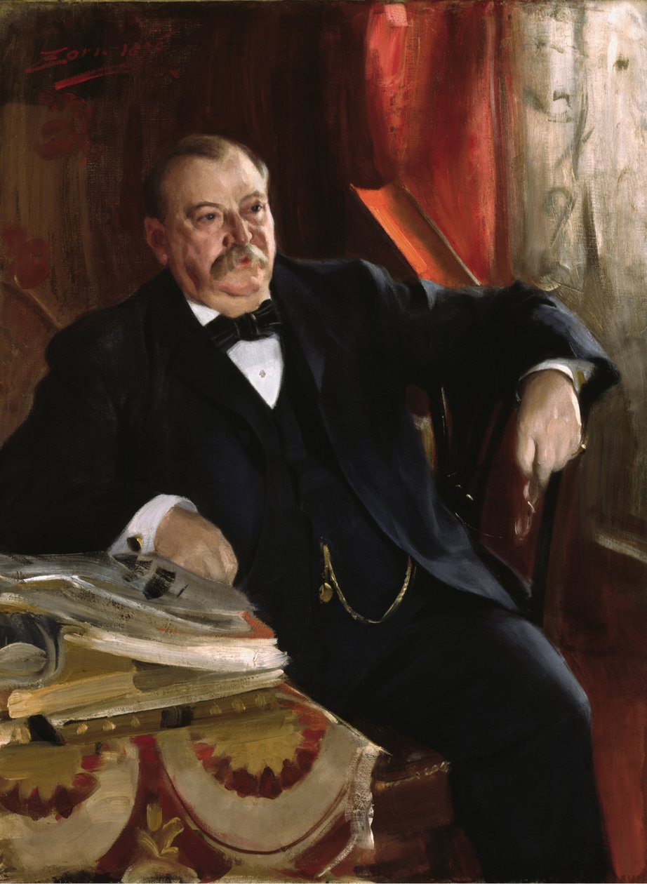 Grover Cleveland od Anders Zorn