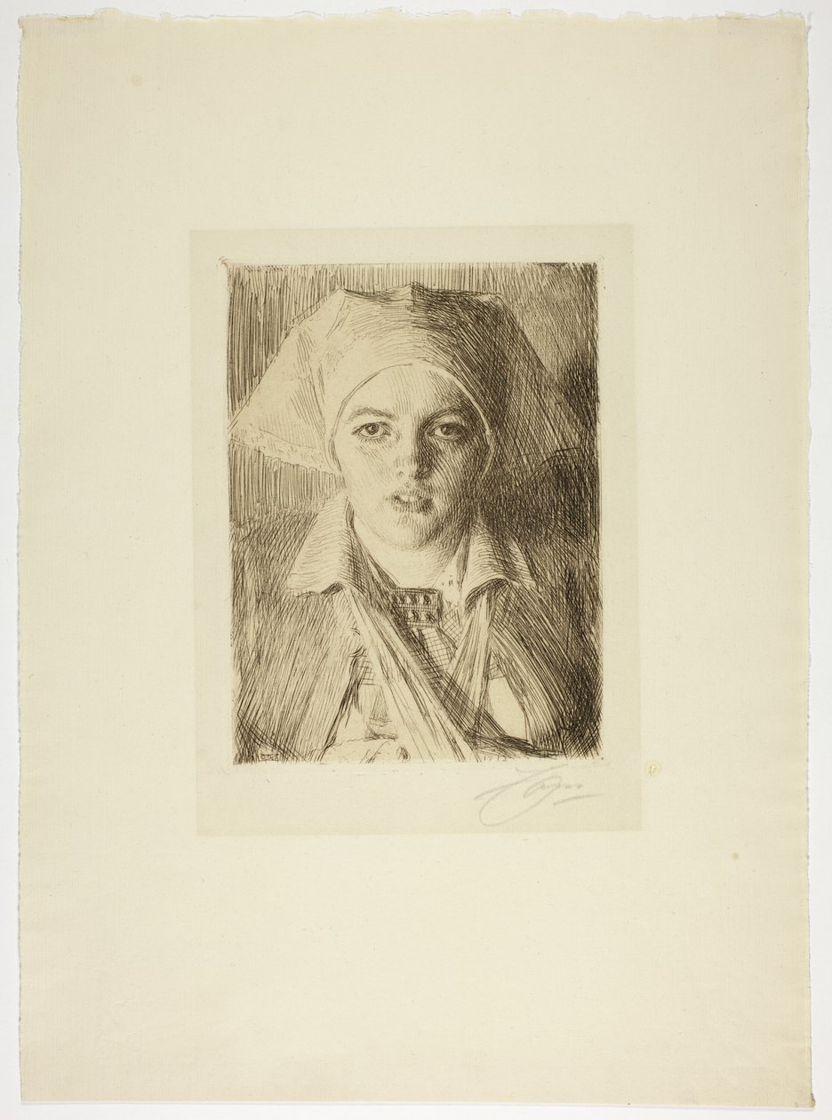 Gulli II od Anders Leonard Zorn