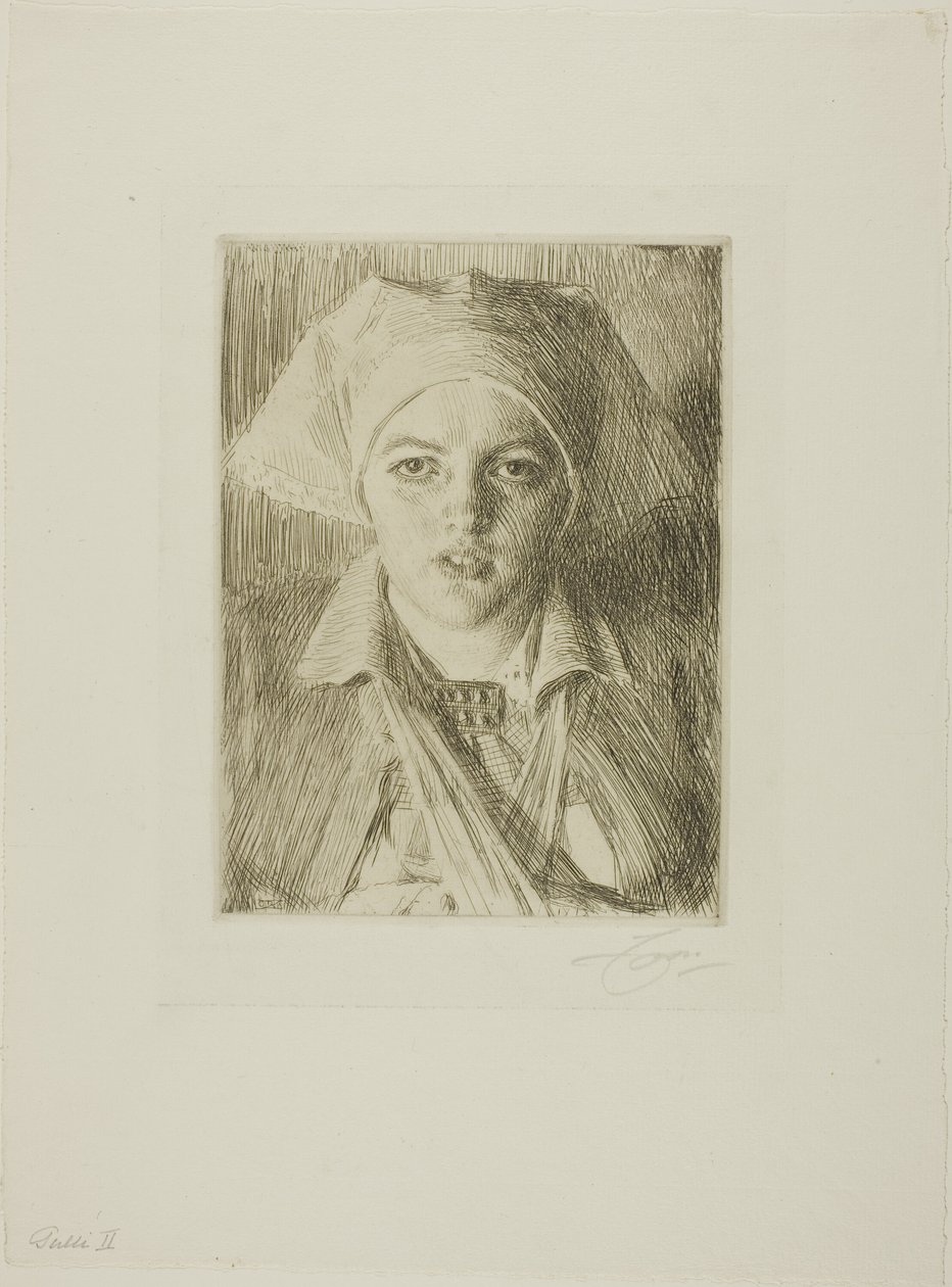 Gulli II od Anders Leonard Zorn