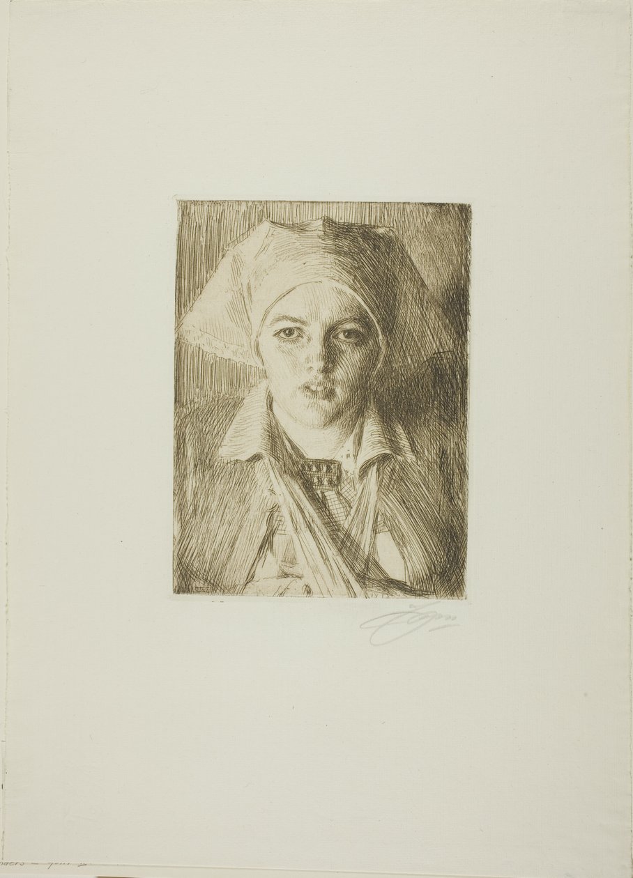 Gulli II od Anders Leonard Zorn