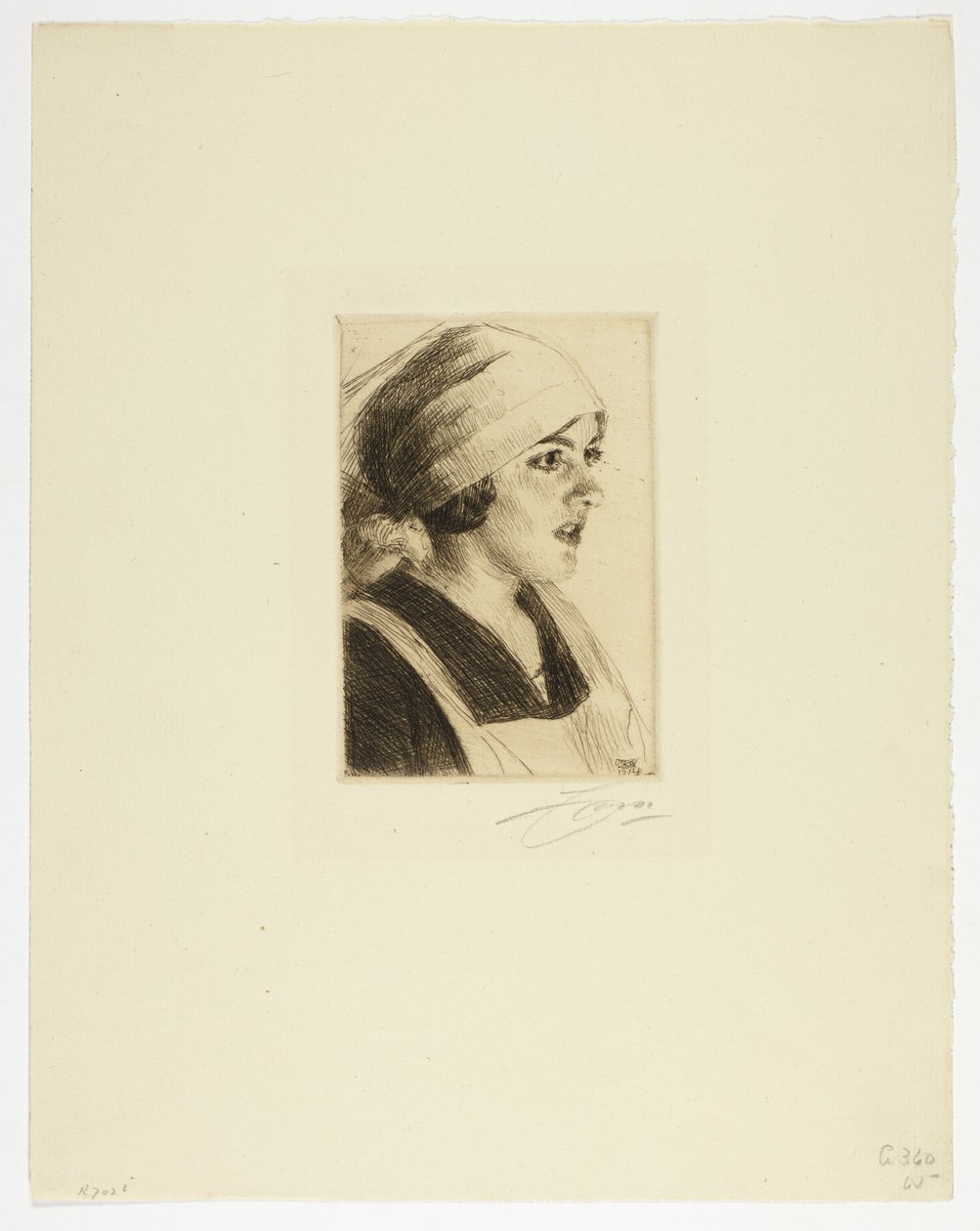 Gully I od Anders Leonard Zorn