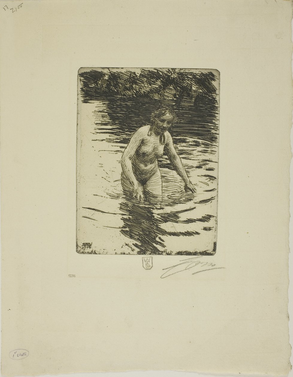 Hemula II od Anders Leonard Zorn