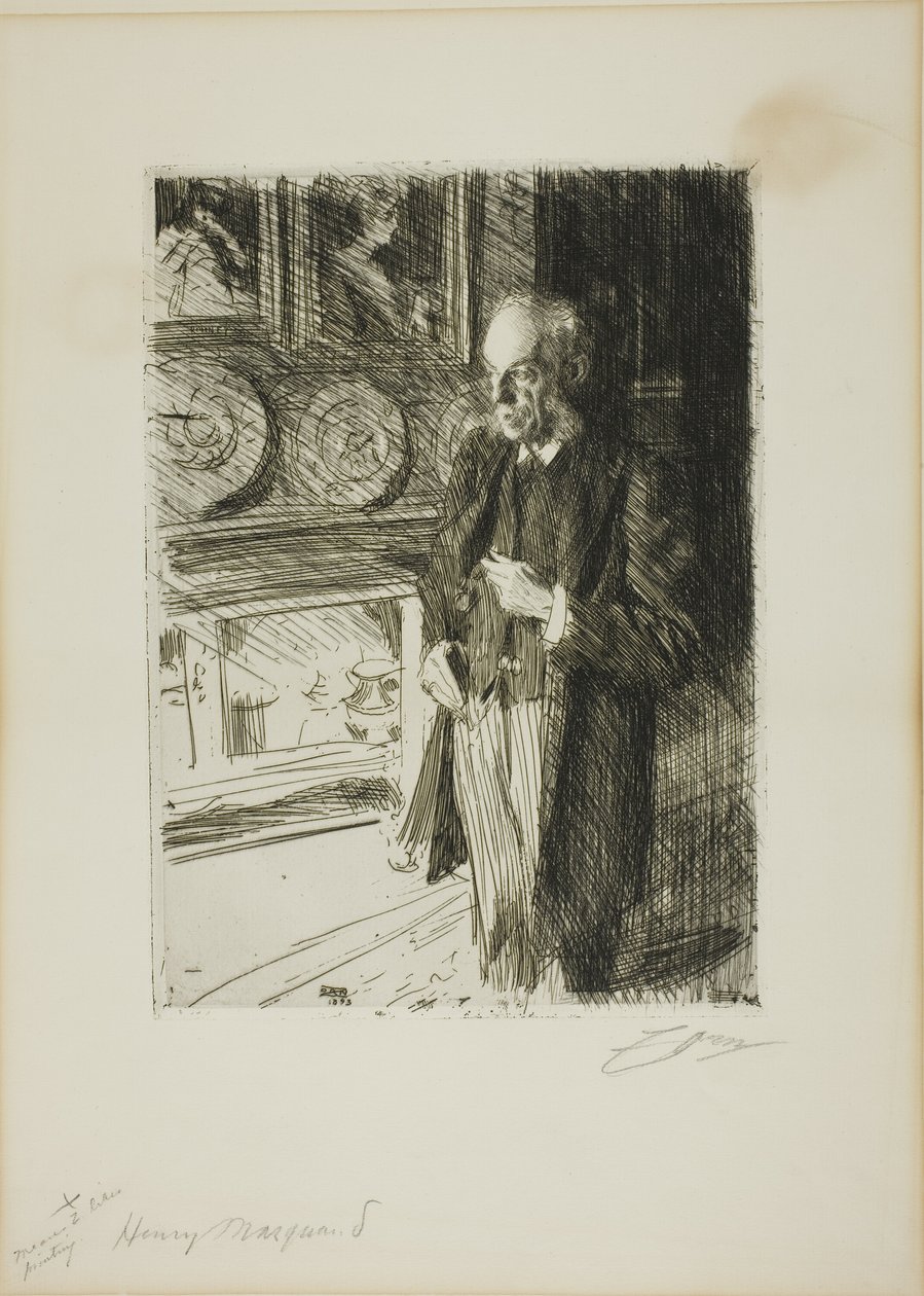 Henry Marquand od Anders Leonard Zorn