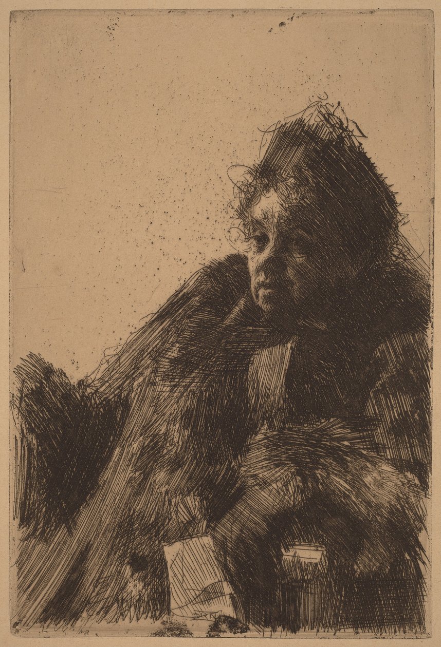 Madame Simon, II od Anders Zorn